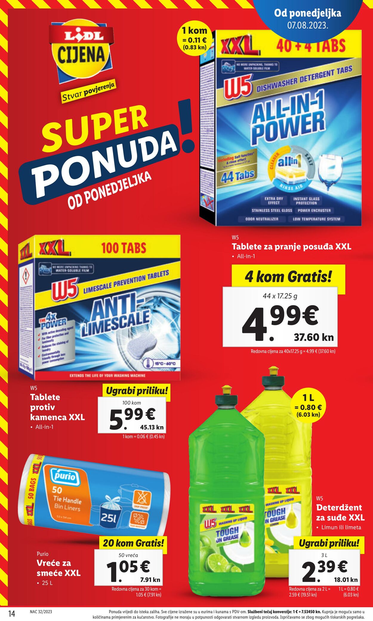 Katalog Lidl 07.08.2023 - 14.08.2023