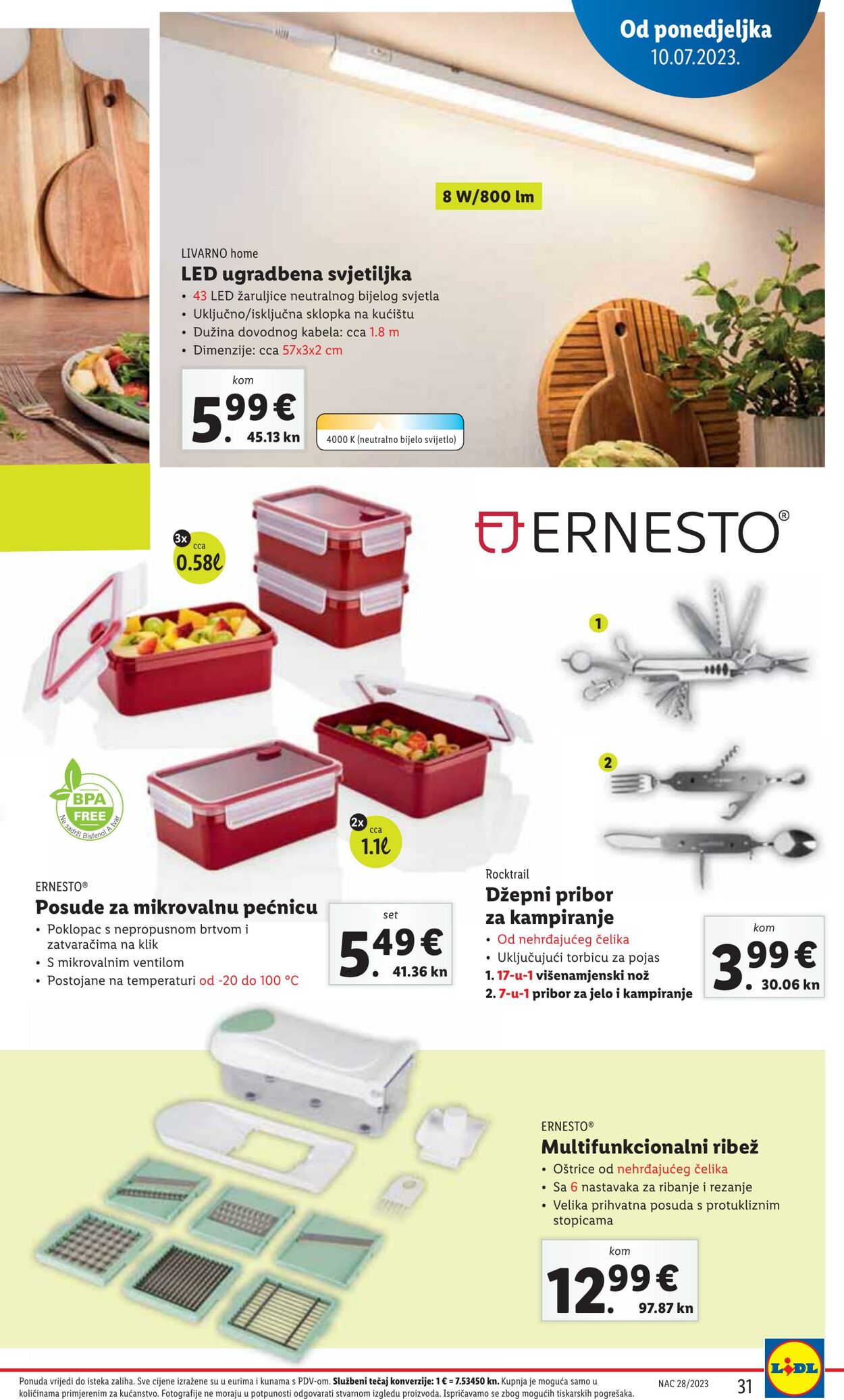 Katalog Lidl 10.07.2023 - 16.07.2023