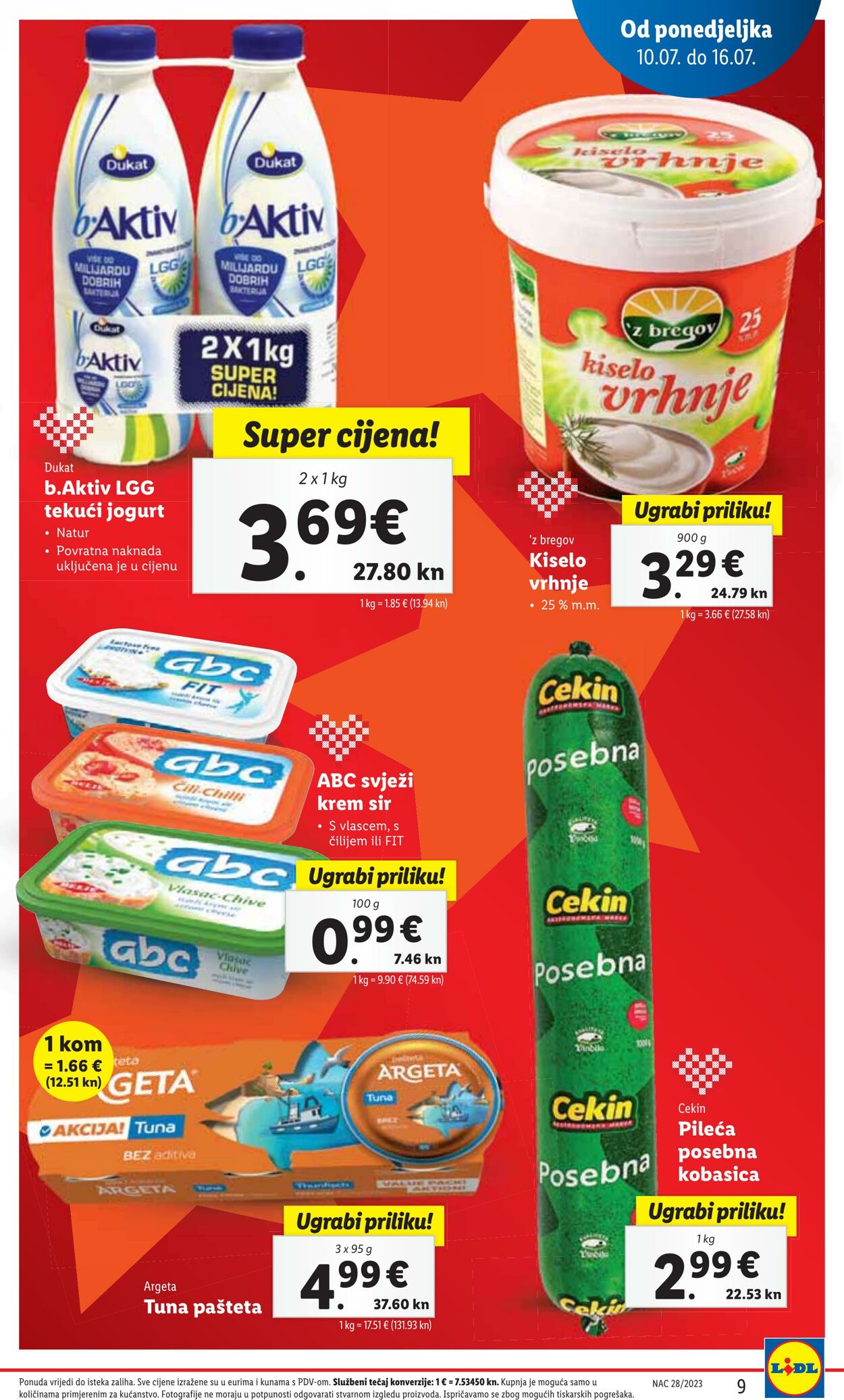 Katalog Lidl 10.07.2023 - 16.07.2023