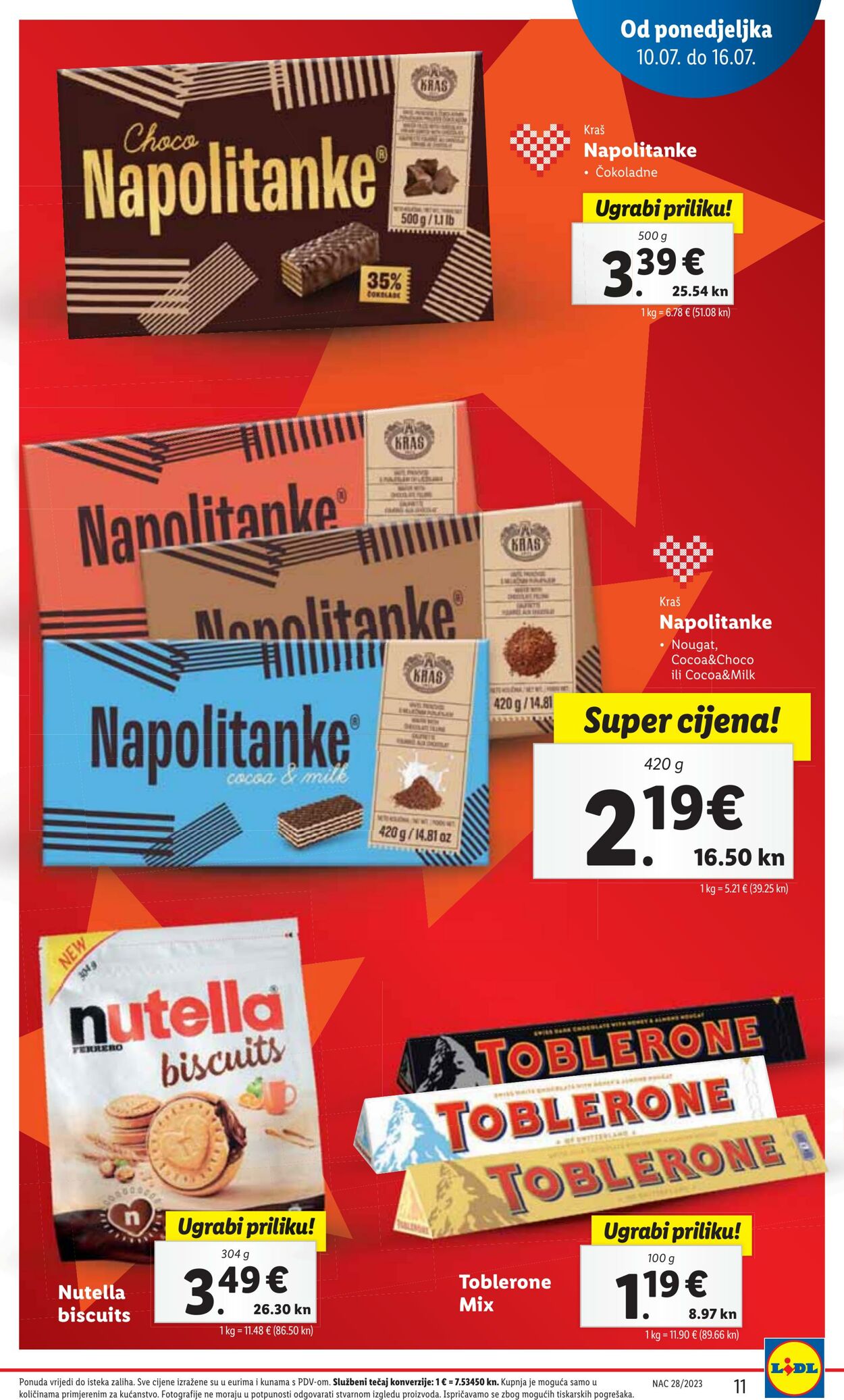 Katalog Lidl 10.07.2023 - 16.07.2023