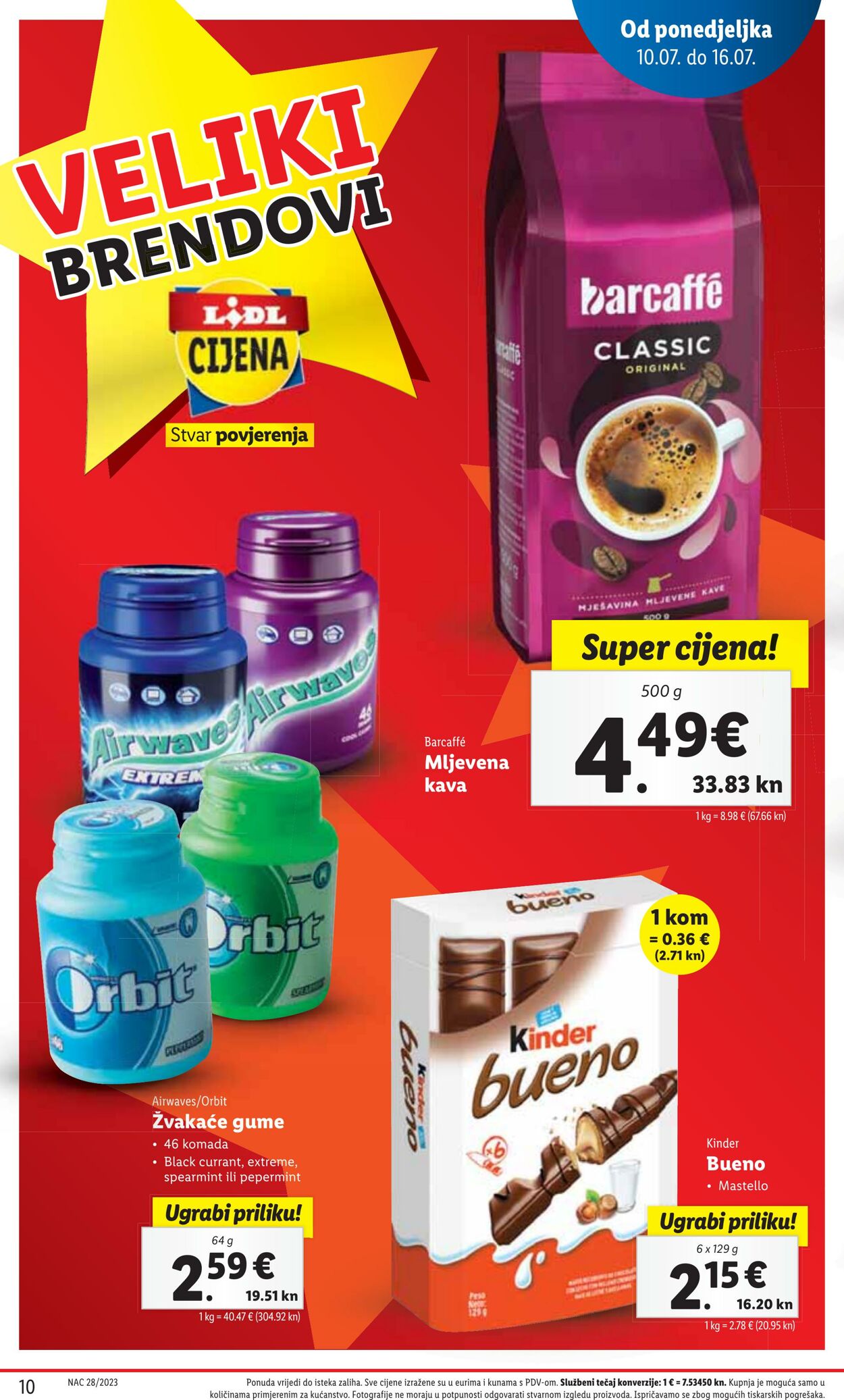 Katalog Lidl 10.07.2023 - 16.07.2023