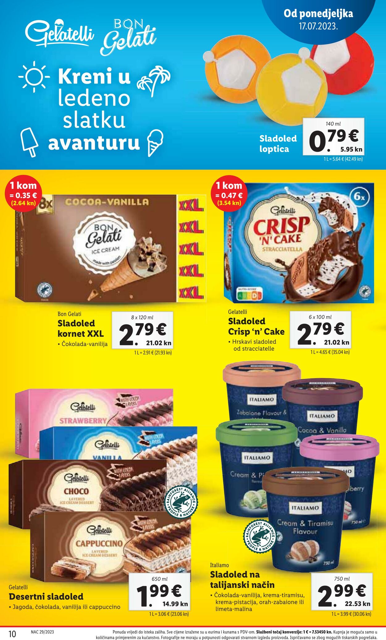 Katalog Lidl 17.07.2023 - 23.07.2023