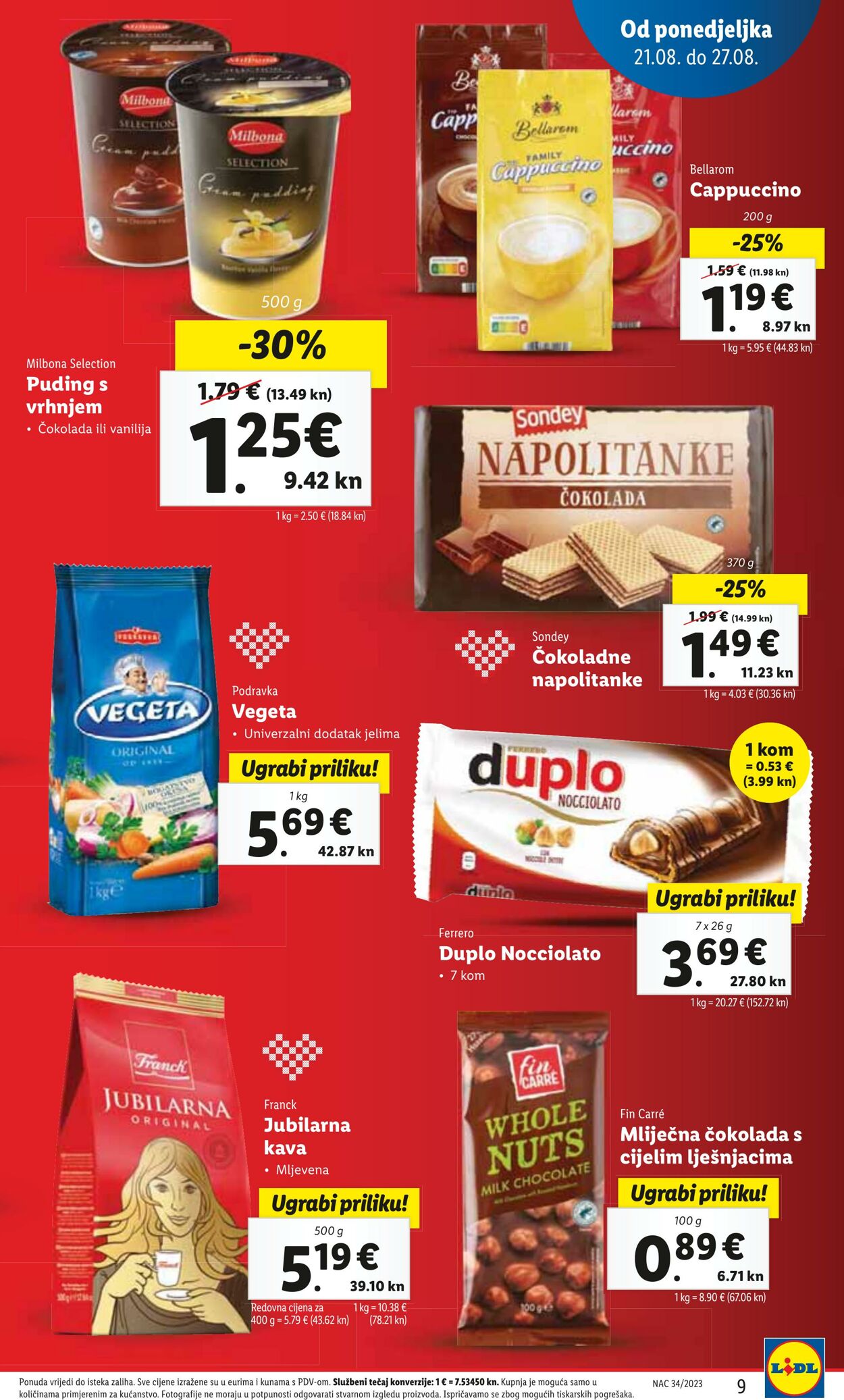 Katalog Lidl 21.08.2023 - 27.08.2023