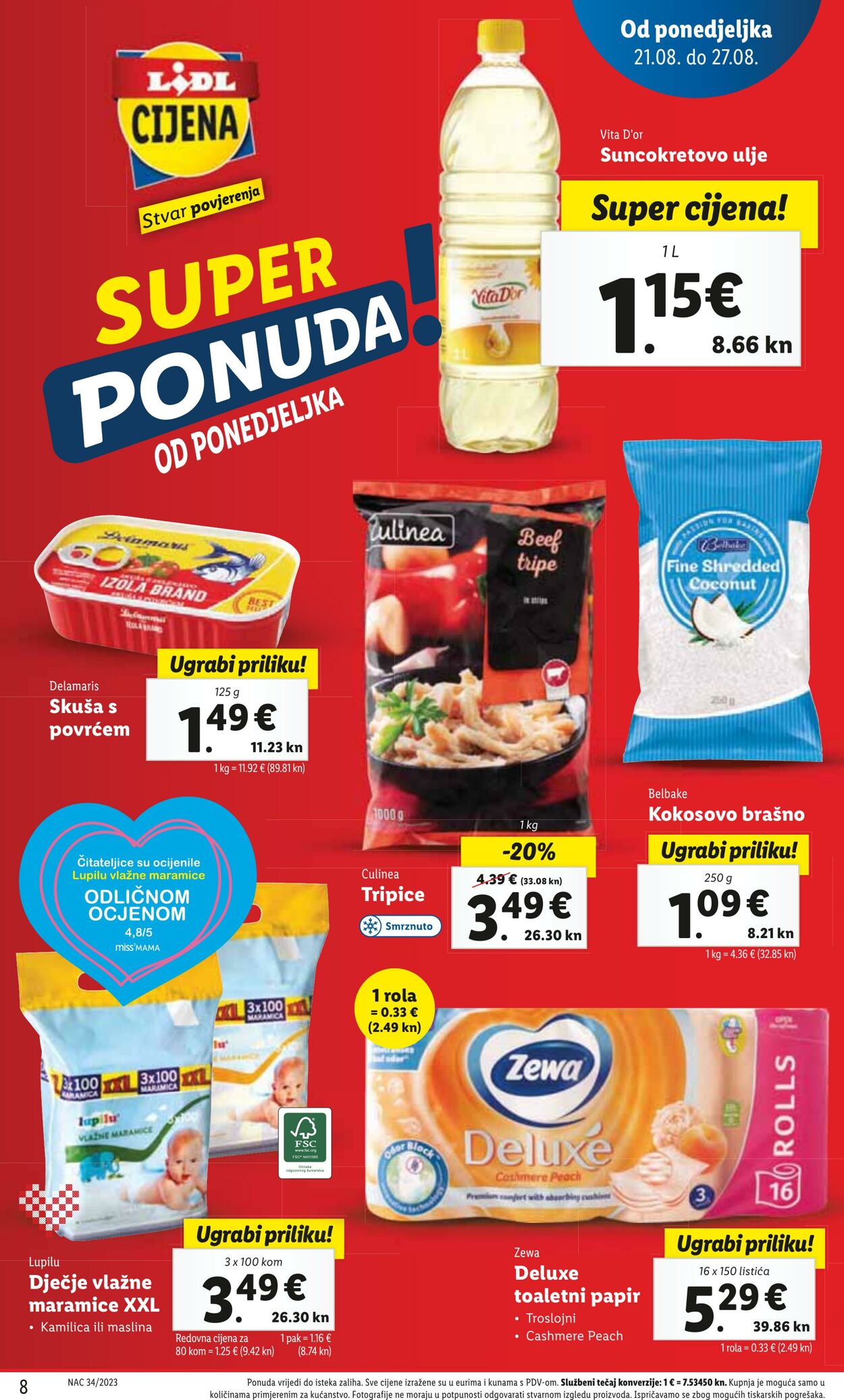 Katalog Lidl 21.08.2023 - 27.08.2023