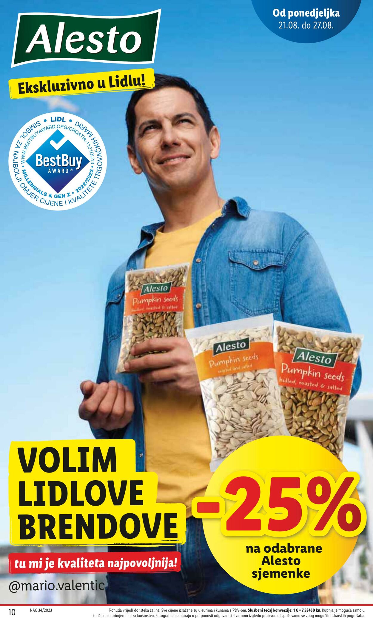 Katalog Lidl 21.08.2023 - 27.08.2023