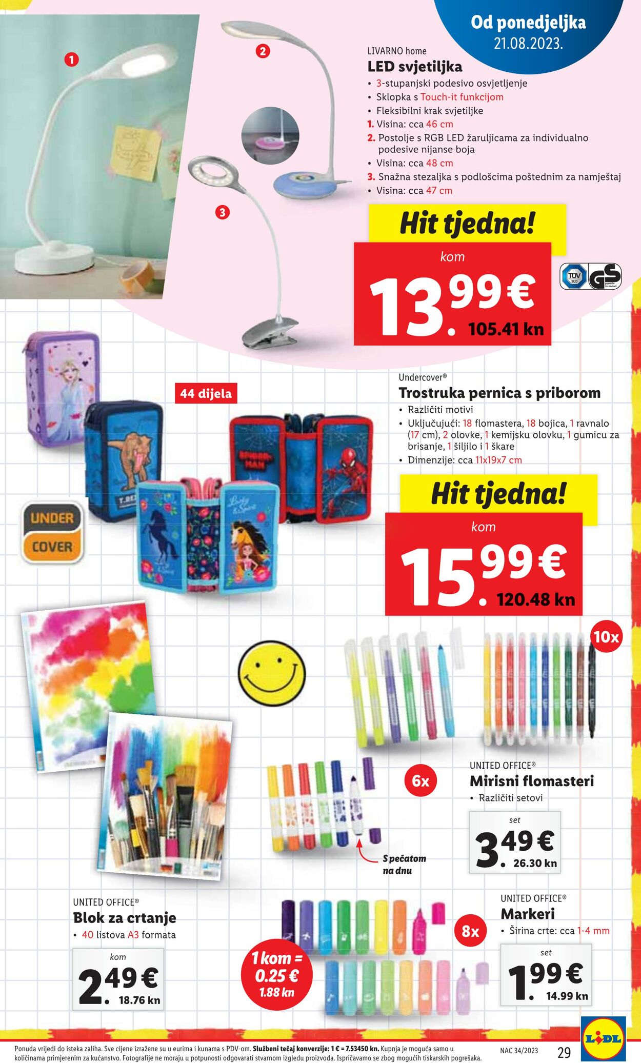 Katalog Lidl 21.08.2023 - 27.08.2023