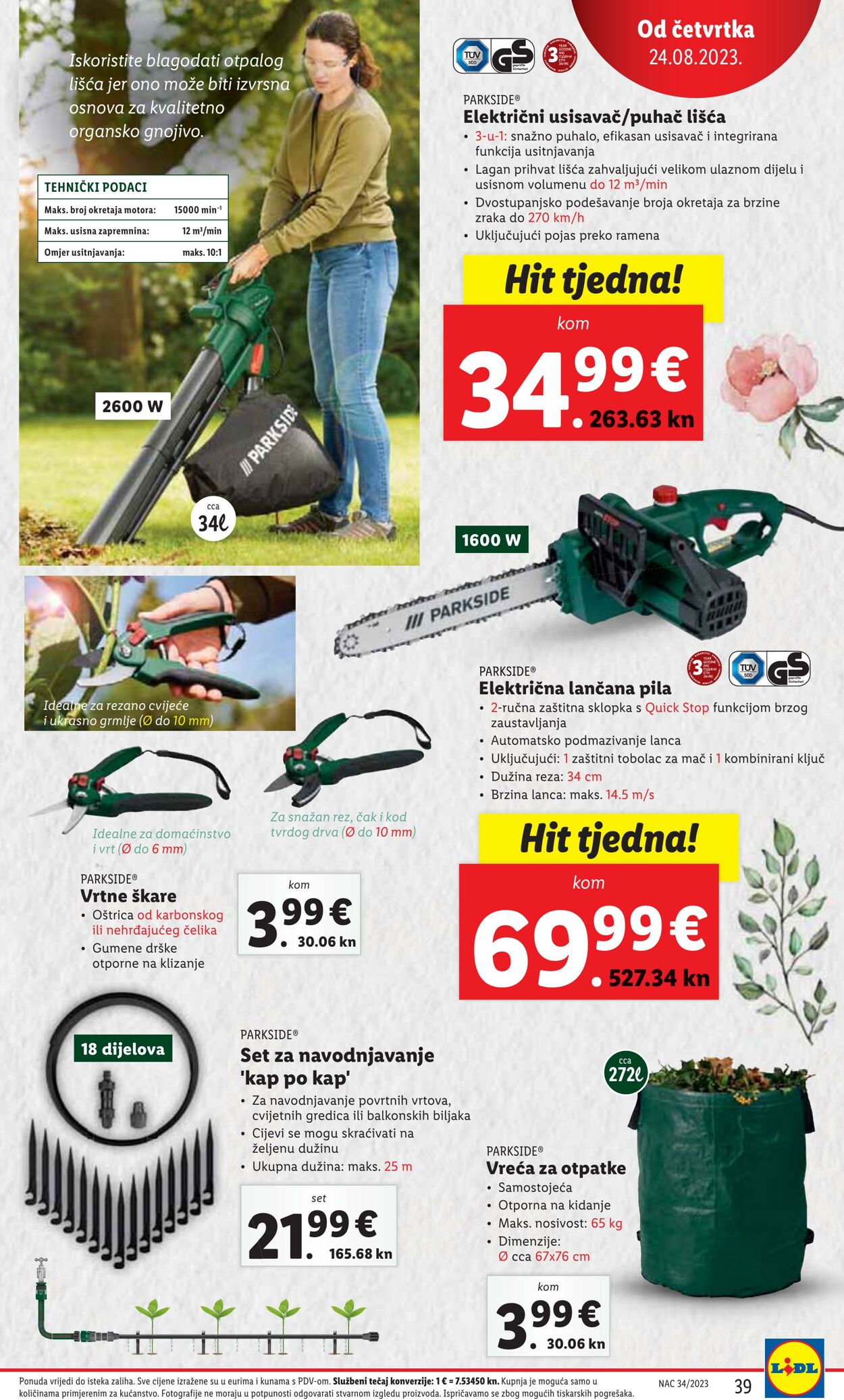 Katalog Lidl 21.08.2023 - 27.08.2023