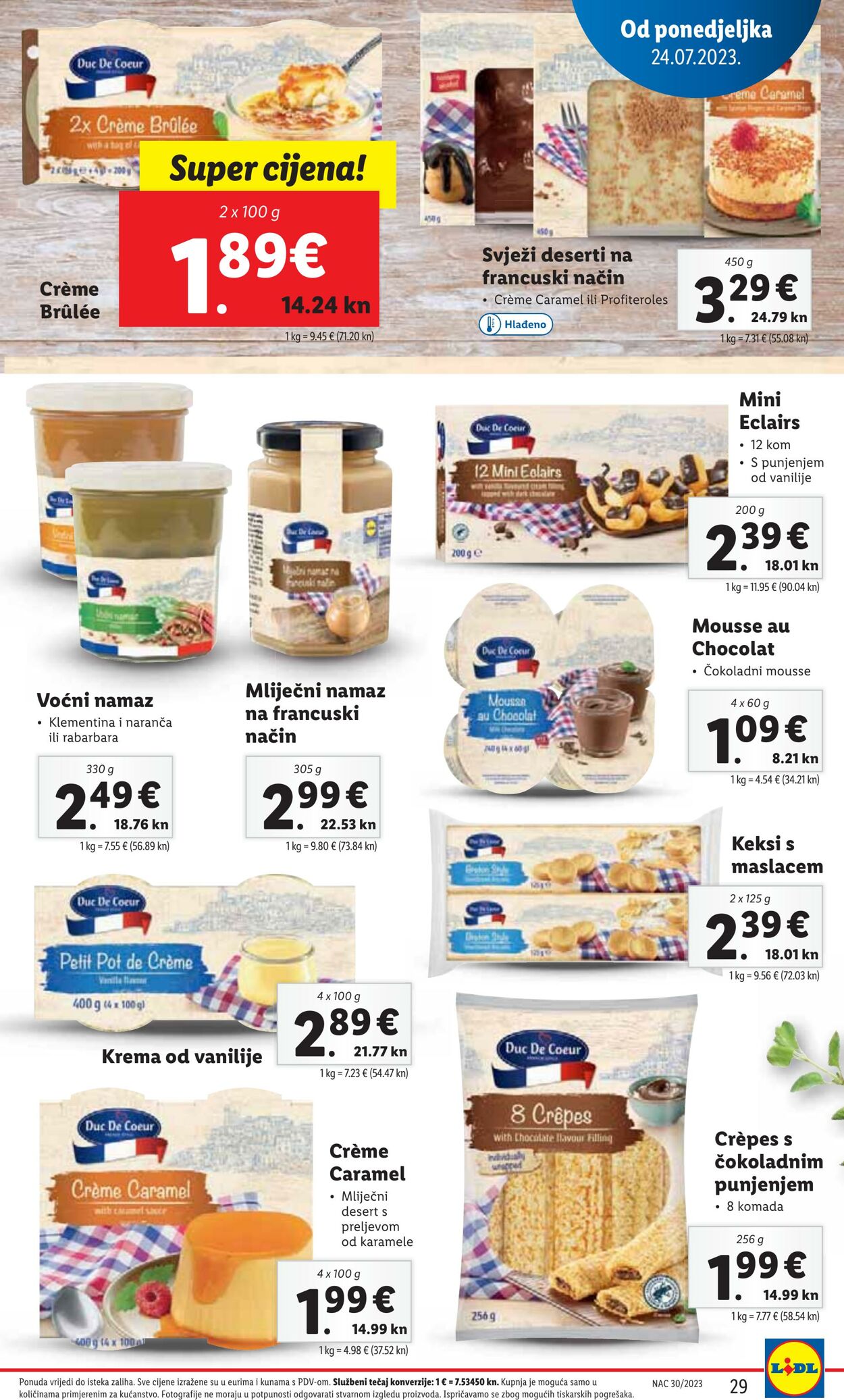 Katalog Lidl 24.07.2023 - 30.07.2023