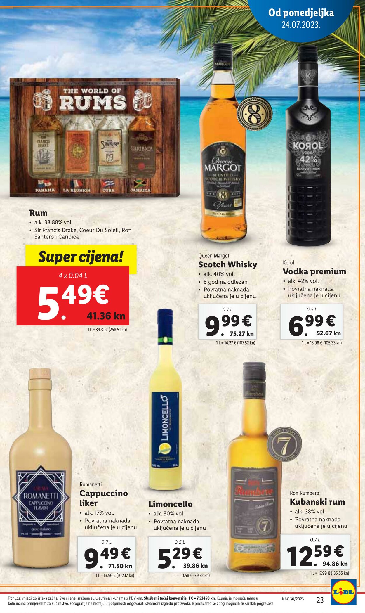 Katalog Lidl 24.07.2023 - 30.07.2023