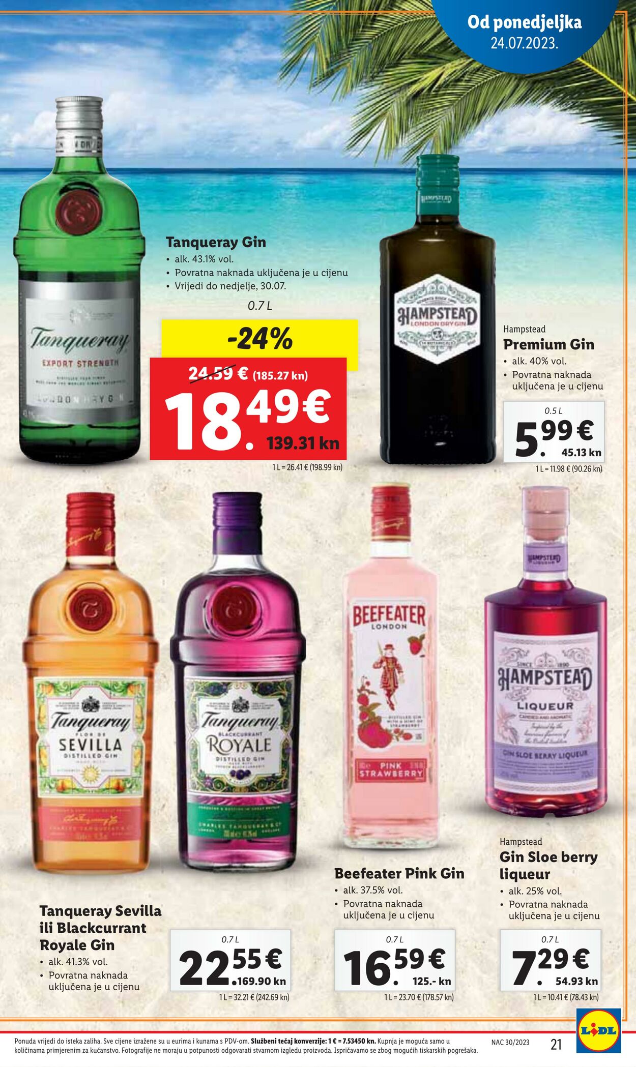 Katalog Lidl 24.07.2023 - 30.07.2023