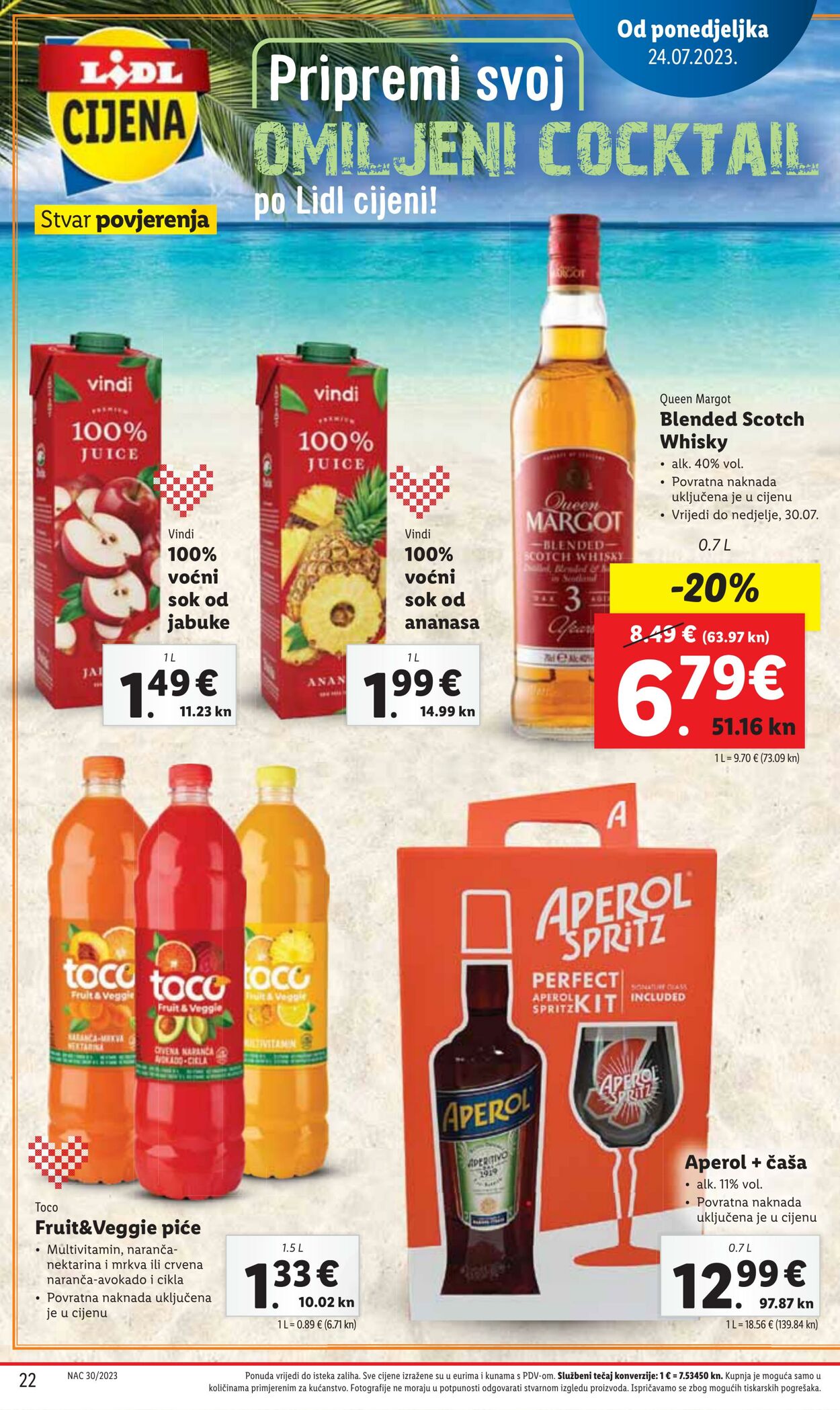 Katalog Lidl 24.07.2023 - 30.07.2023