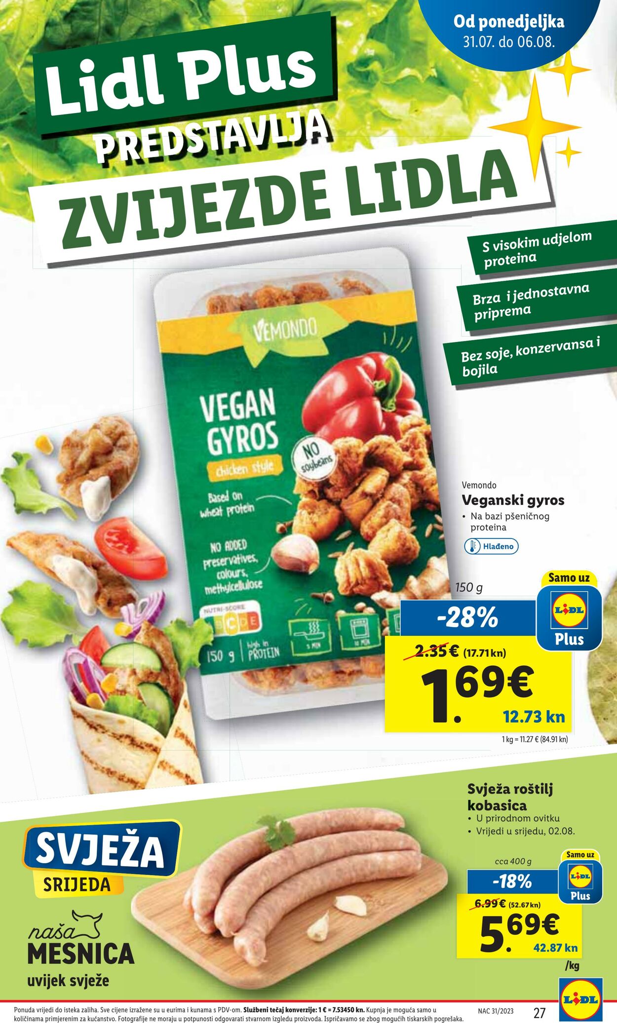 Katalog Lidl 31.07.2023 - 06.08.2023