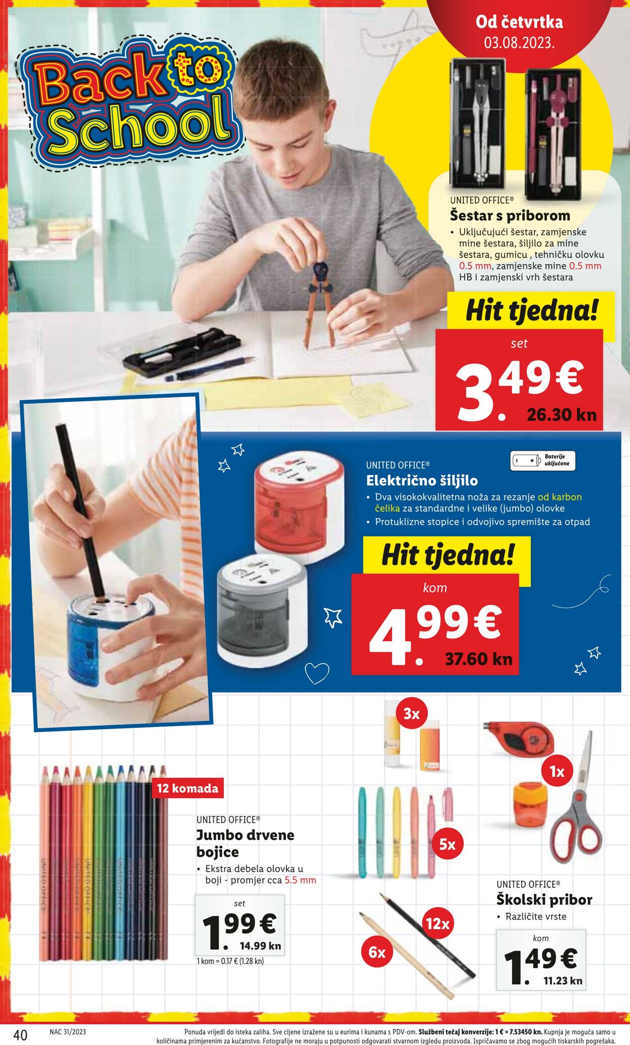 Katalog Lidl 31.07.2023 - 06.08.2023