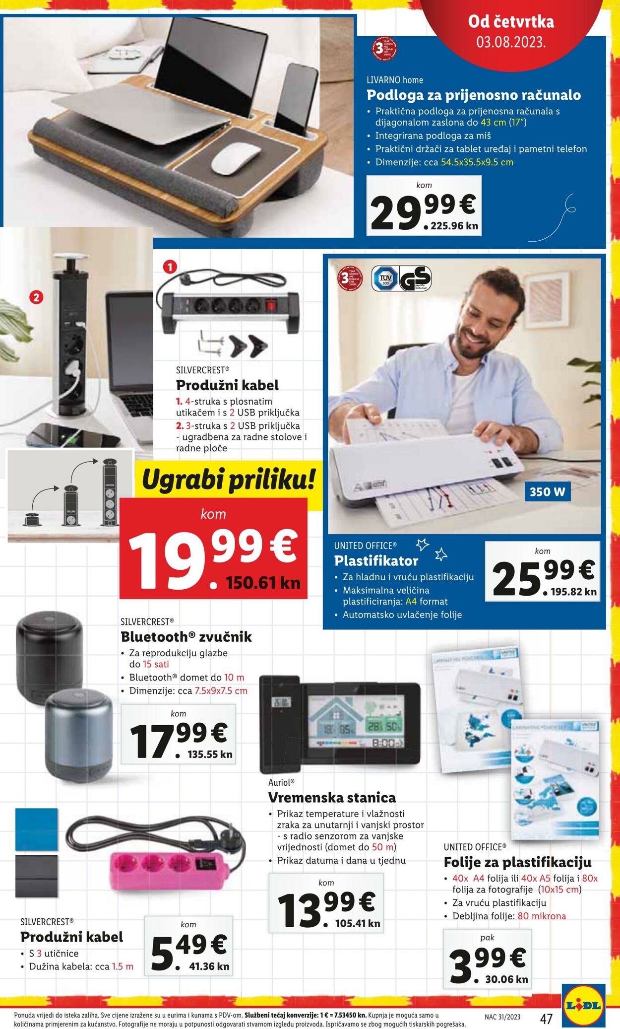 Katalog Lidl 31.07.2023 - 06.08.2023