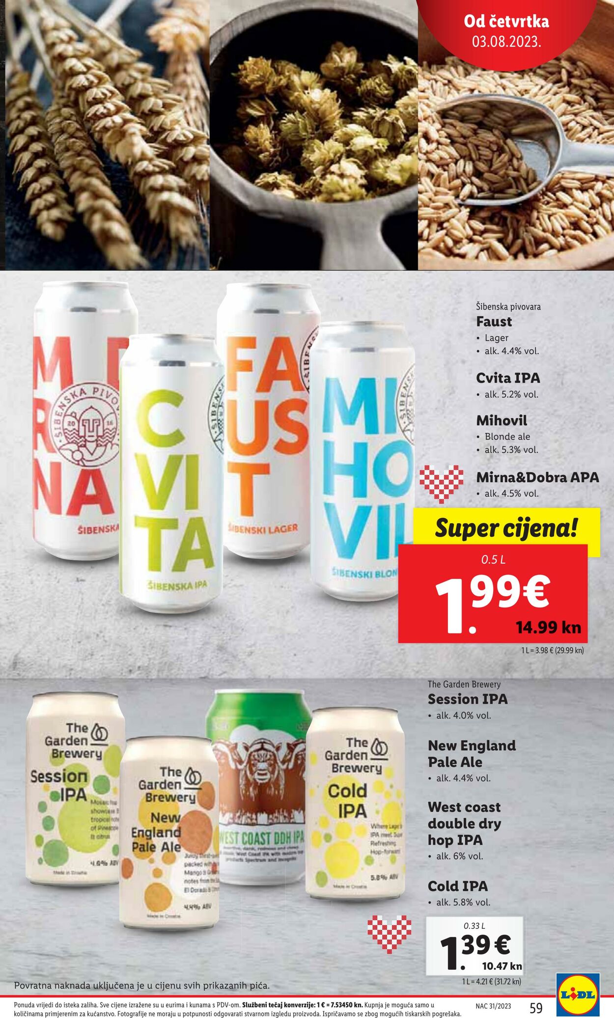 Katalog Lidl 31.07.2023 - 06.08.2023