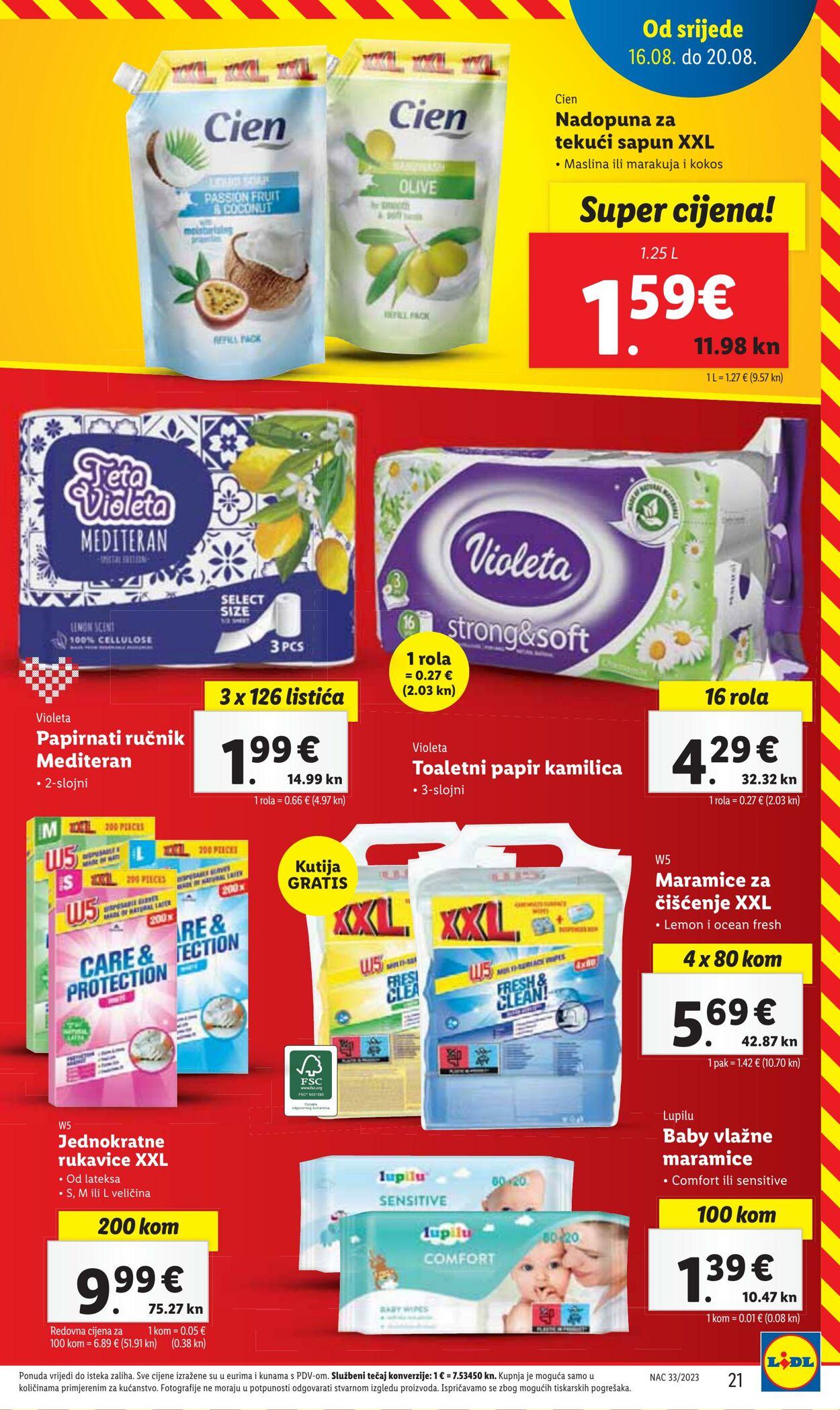 Katalog Lidl 16.08.2023 - 20.08.2023