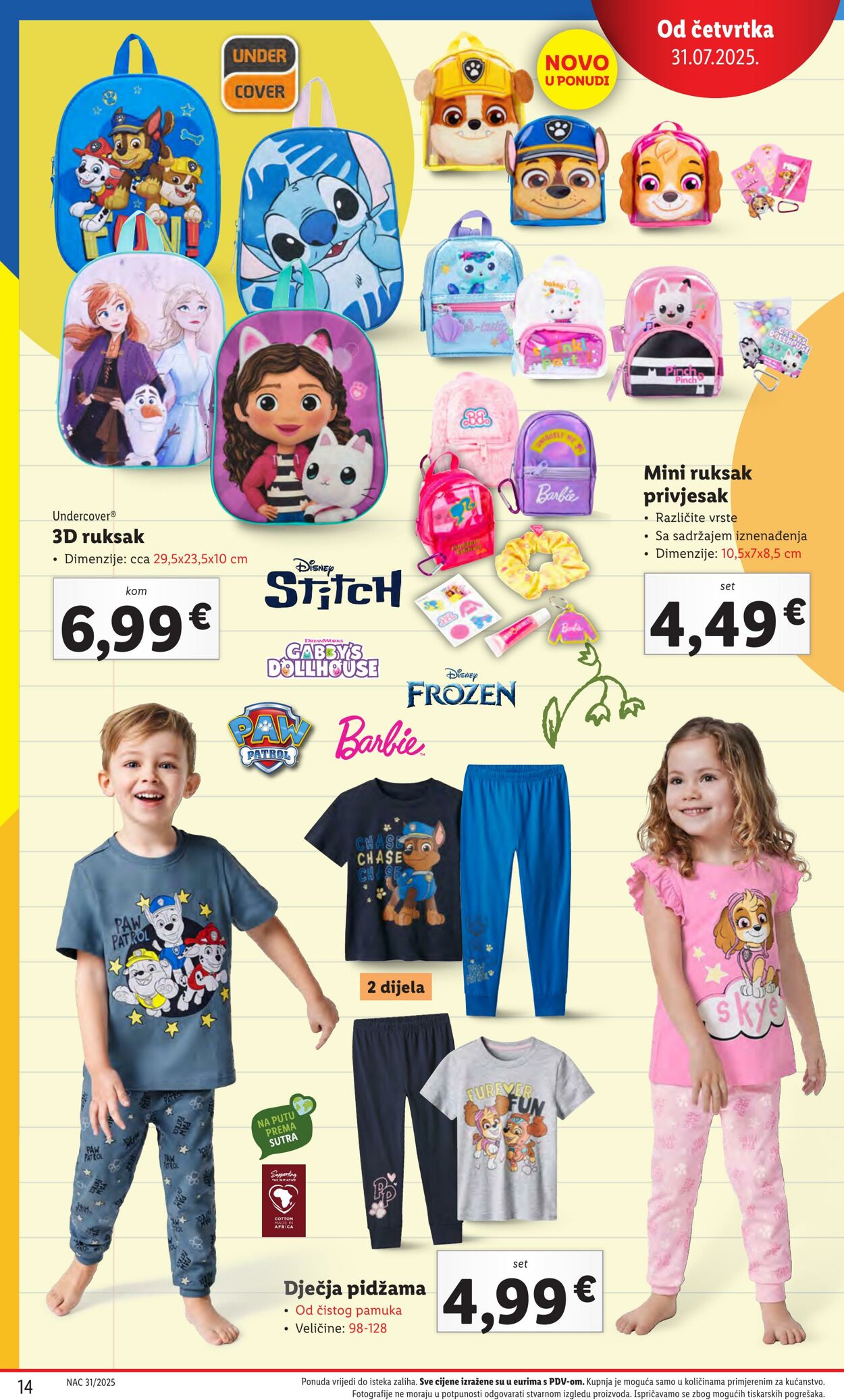 Katalog Lidl 29.07.2025 - 05.08.2025