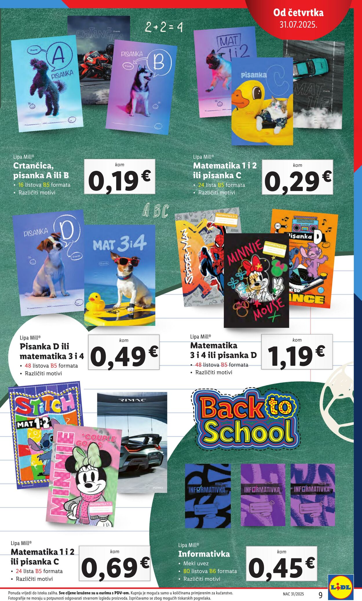 Katalog Lidl 29.07.2025 - 05.08.2025