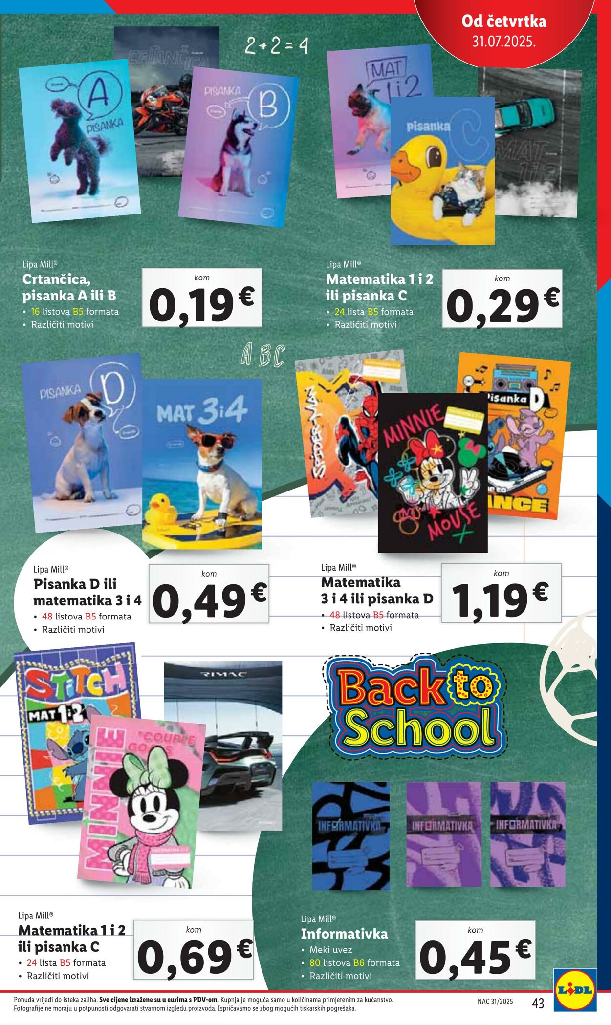 Katalog Lidl 12.08.2025 - 26.08.2025