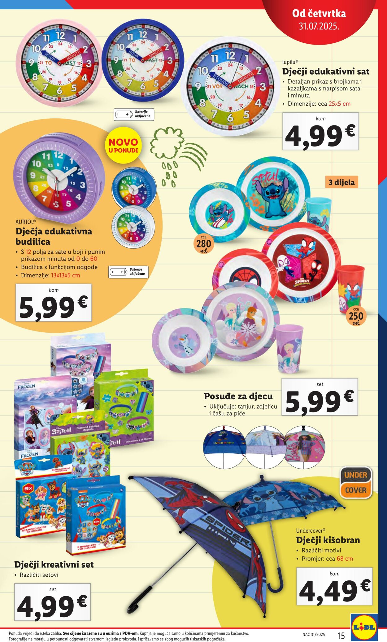 Katalog Lidl 24.07.2025 - 07.08.2025