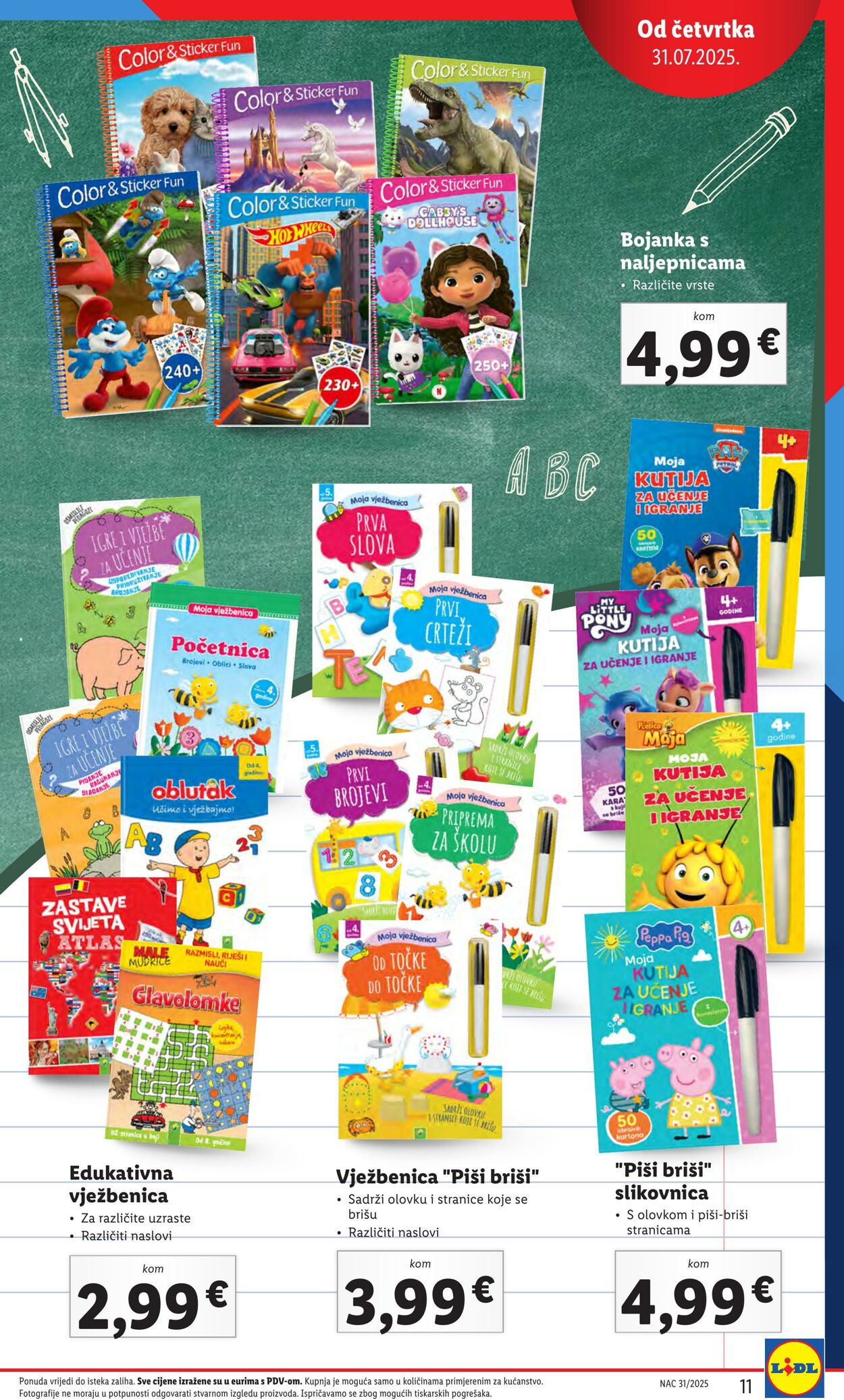 Katalog Lidl 24.07.2025 - 07.08.2025