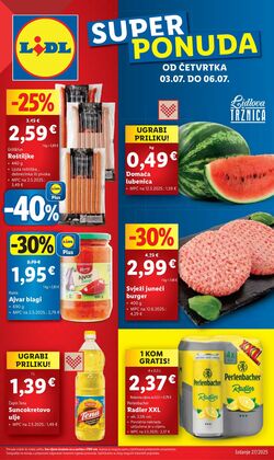 Katalog Lidl 04.07.2025 - 18.07.2025