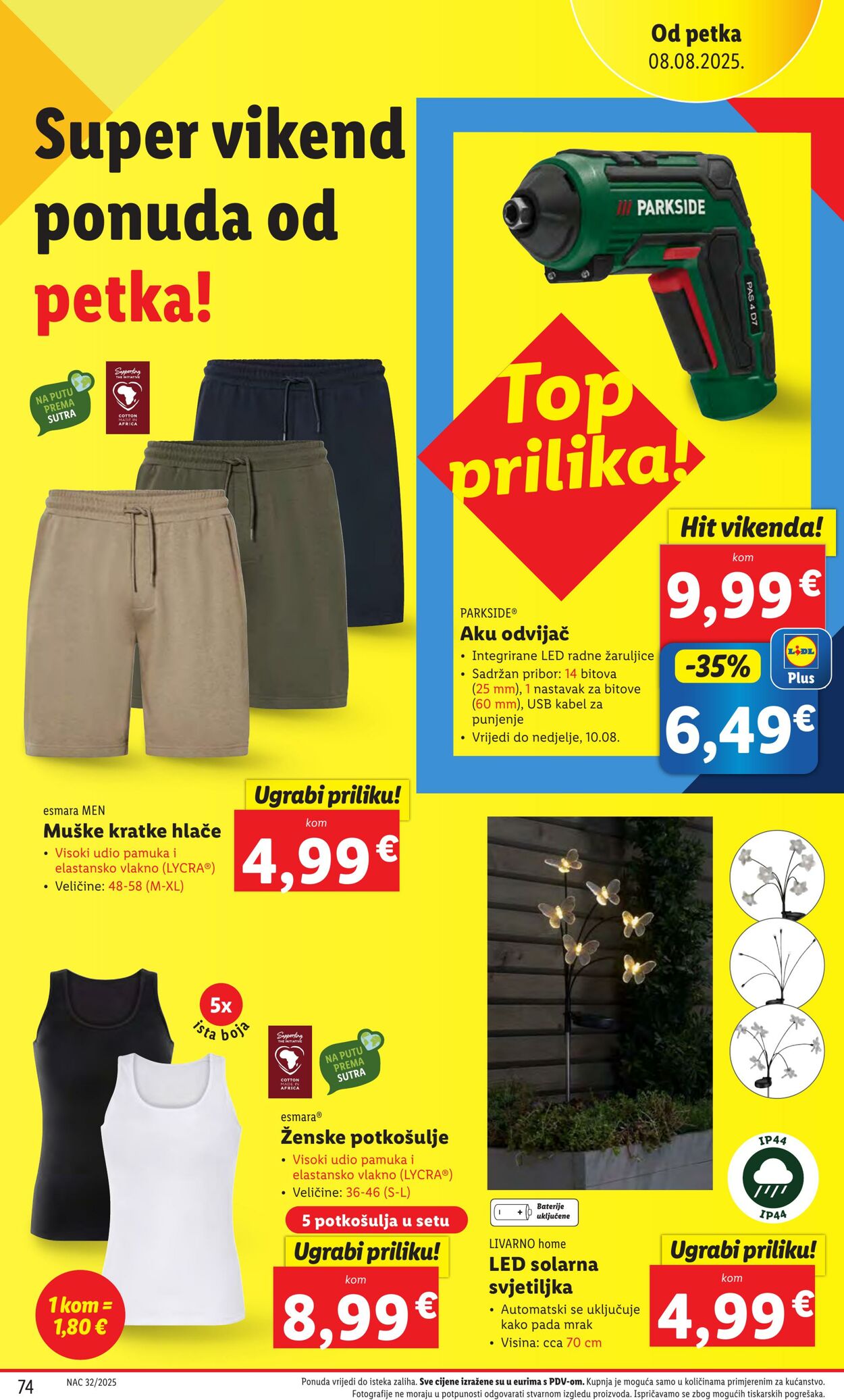 Katalog Lidl 31.07.2025 - 07.08.2025