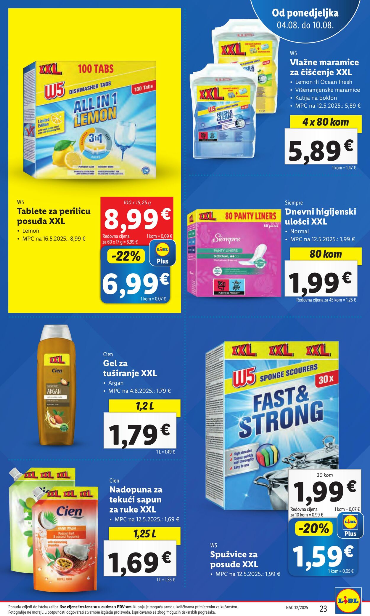 Katalog Lidl 31.07.2025 - 07.08.2025