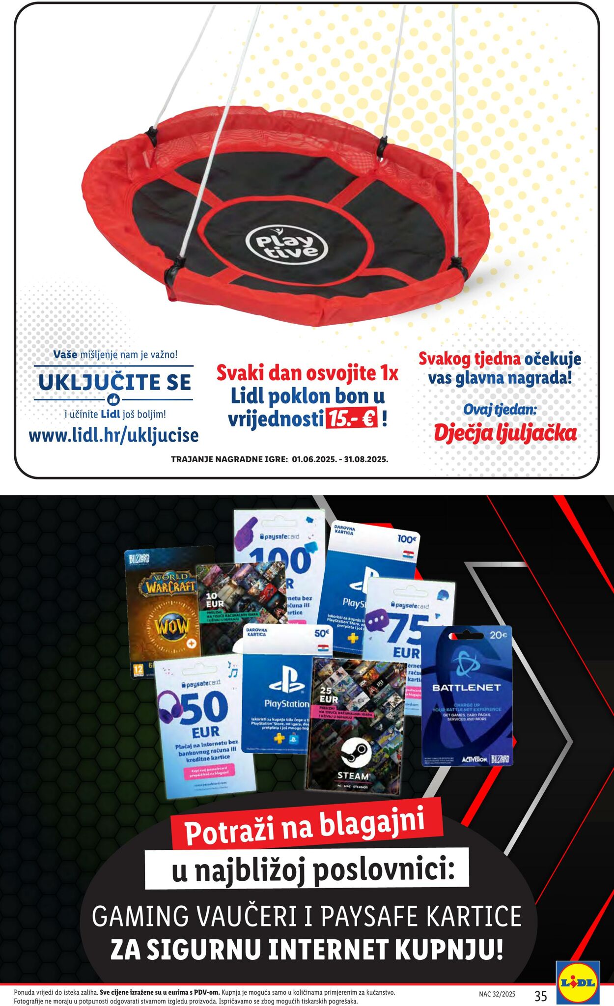 Katalog Lidl 31.07.2025 - 07.08.2025