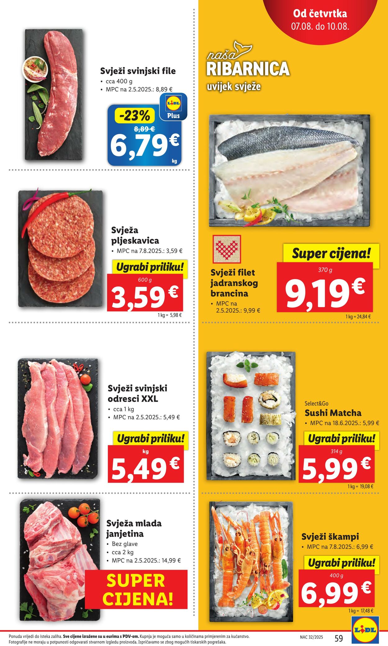 Katalog Lidl 31.07.2025 - 07.08.2025