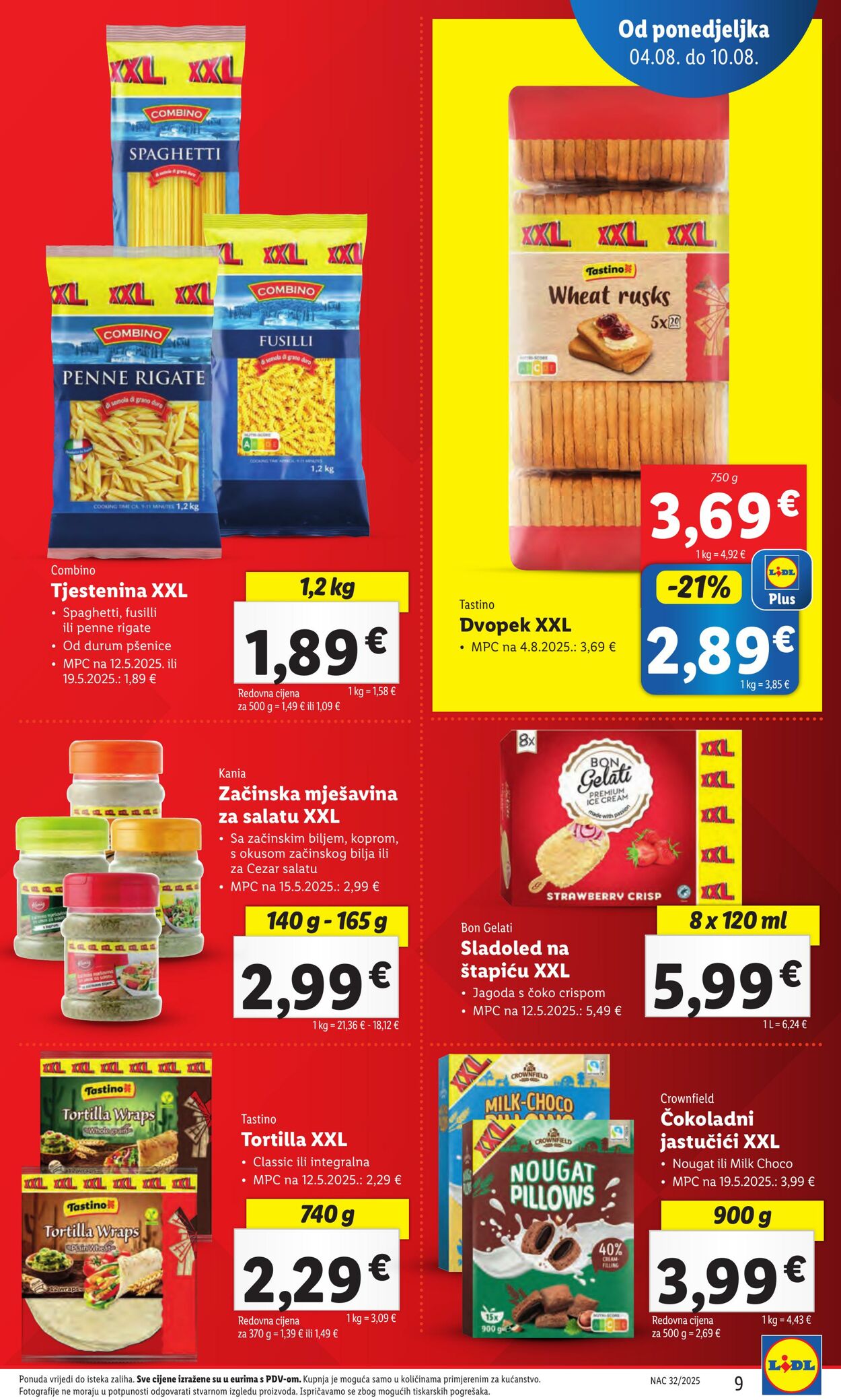 Katalog Lidl 31.07.2025 - 07.08.2025