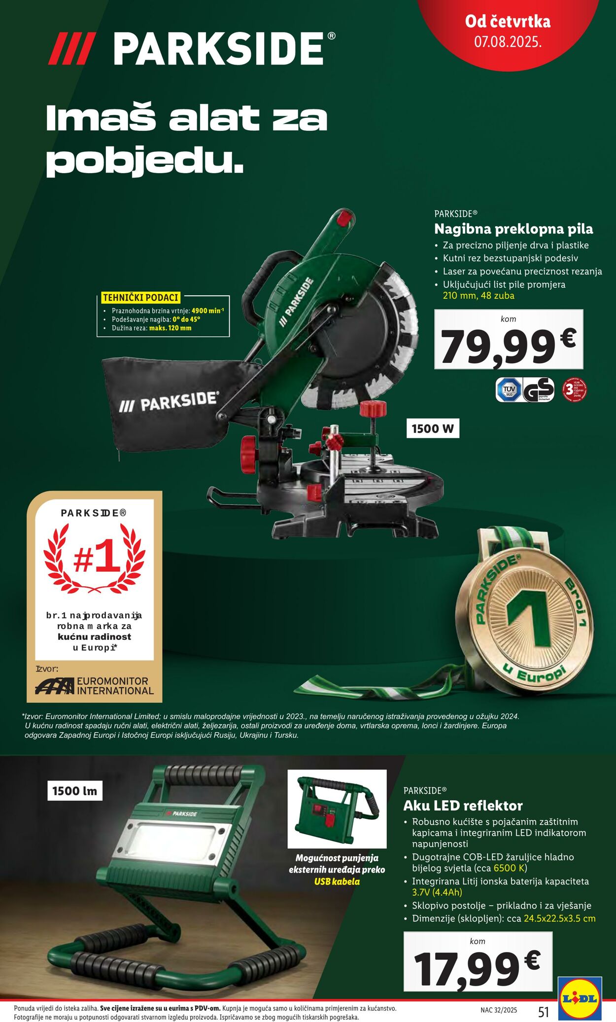 Katalog Lidl 31.07.2025 - 07.08.2025