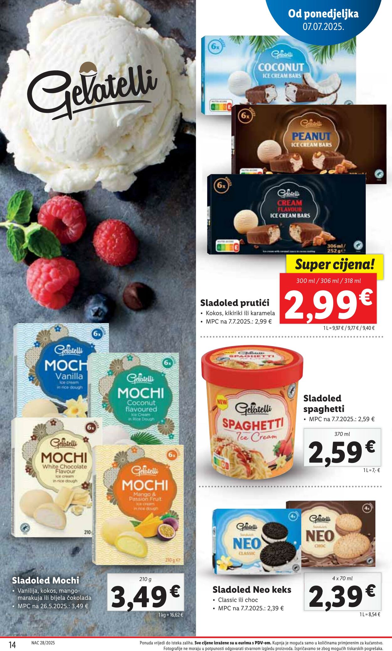 Katalog Lidl 07.07.2025 - 21.07.2025