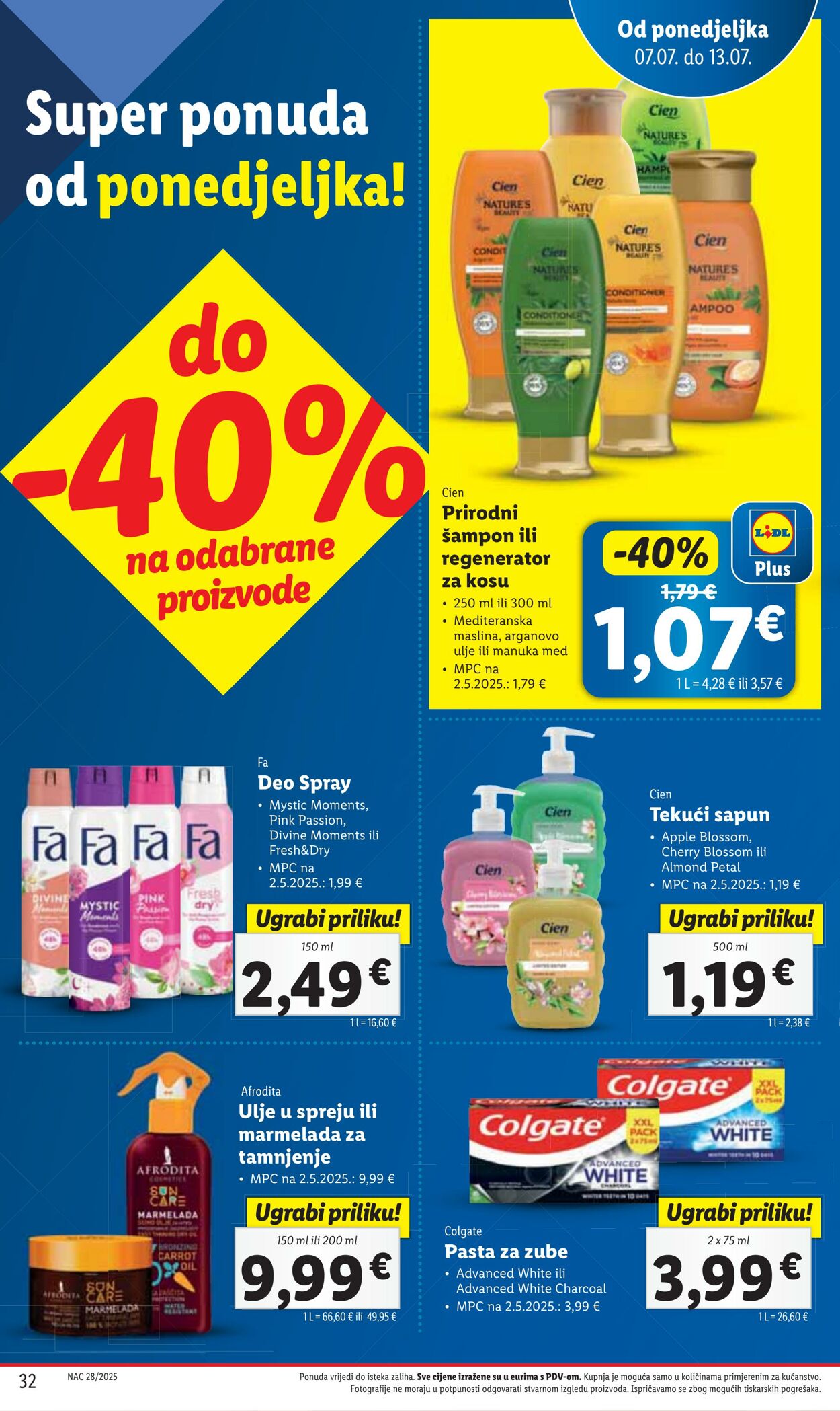 Katalog Lidl 07.07.2025 - 21.07.2025
