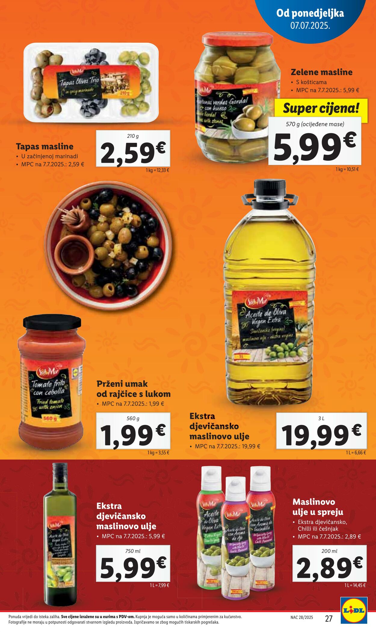 Katalog Lidl 07.07.2025 - 21.07.2025