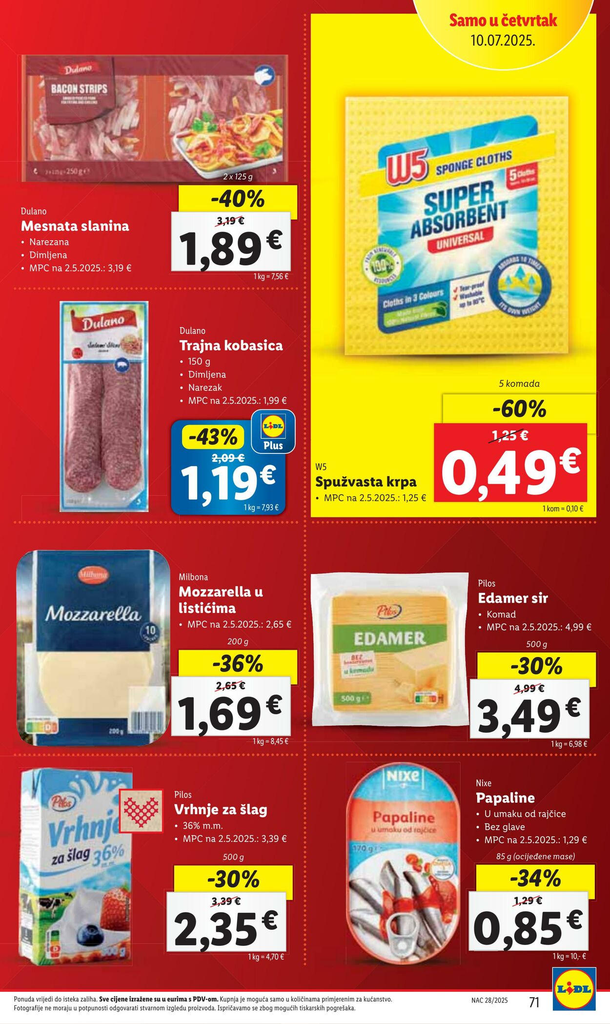 Katalog Lidl 04.07.2025 - 18.07.2025