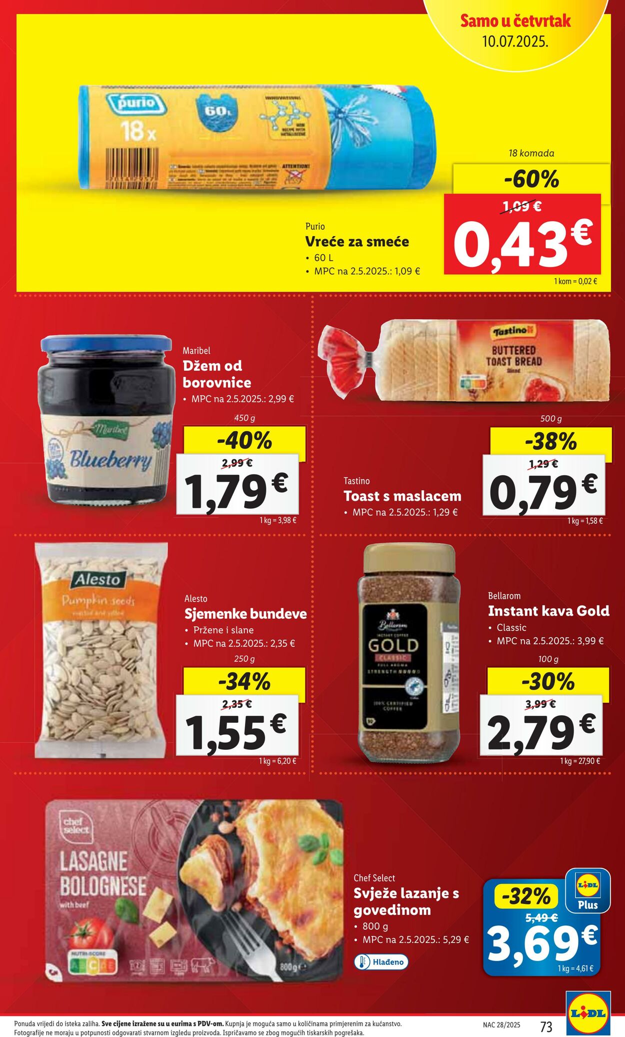 Katalog Lidl 04.07.2025 - 18.07.2025