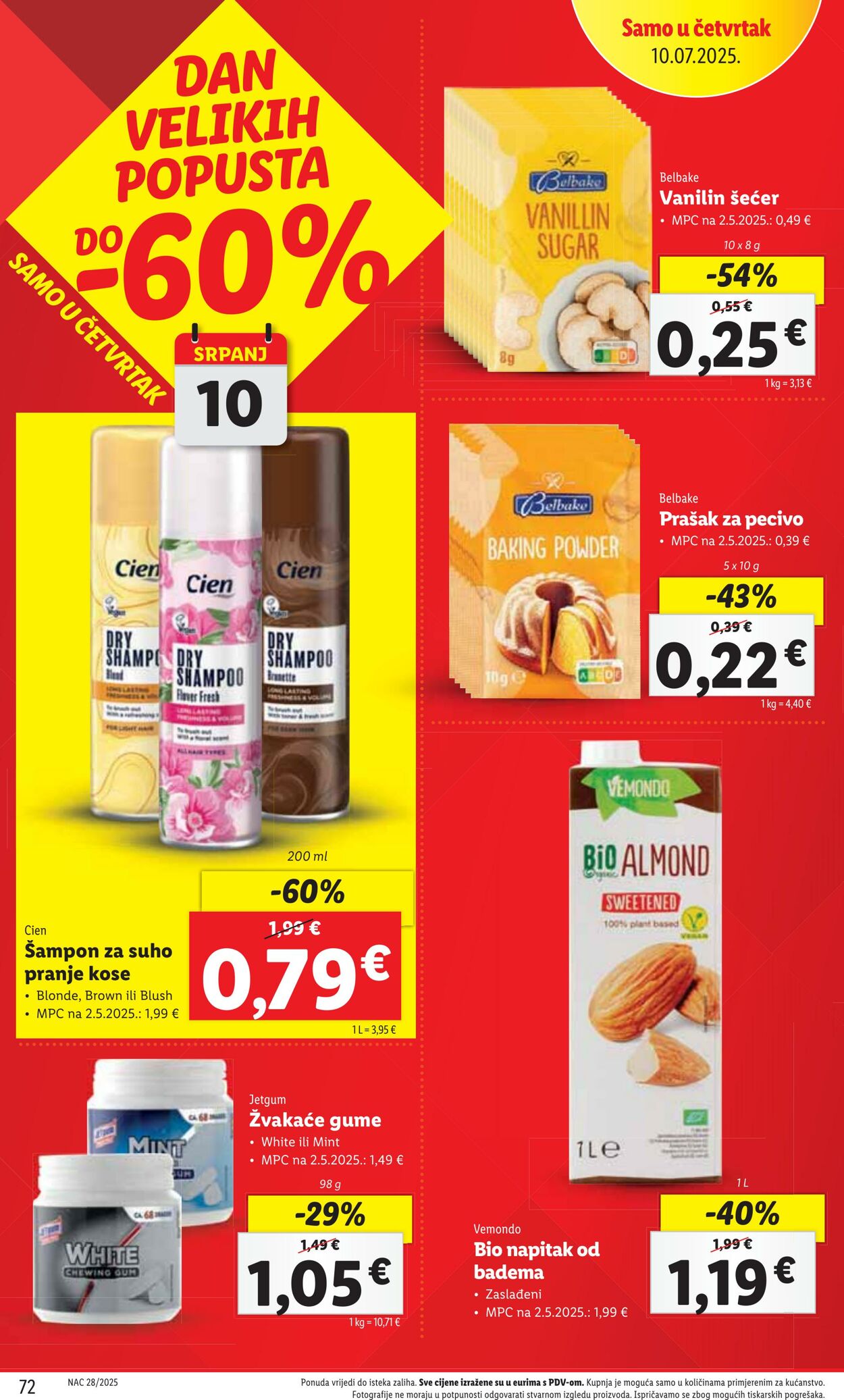 Katalog Lidl 04.07.2025 - 18.07.2025