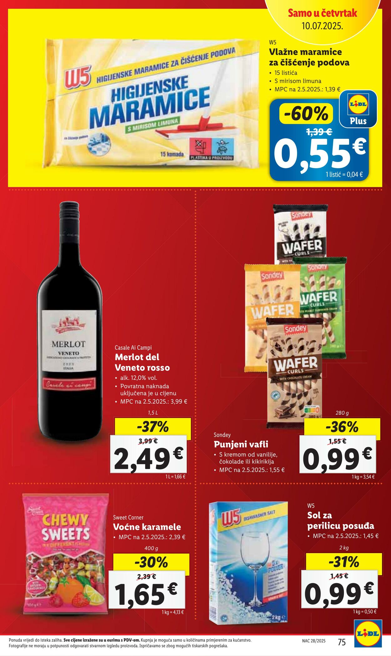 Katalog Lidl 04.07.2025 - 18.07.2025