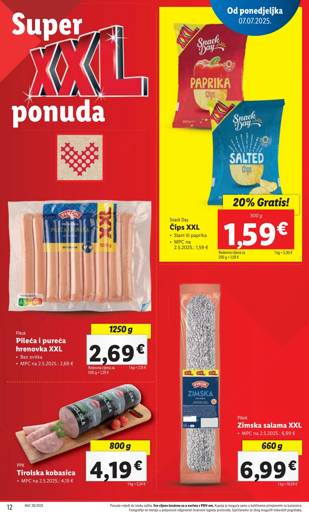 Katalog Lidl 04.07.2025 - 18.07.2025