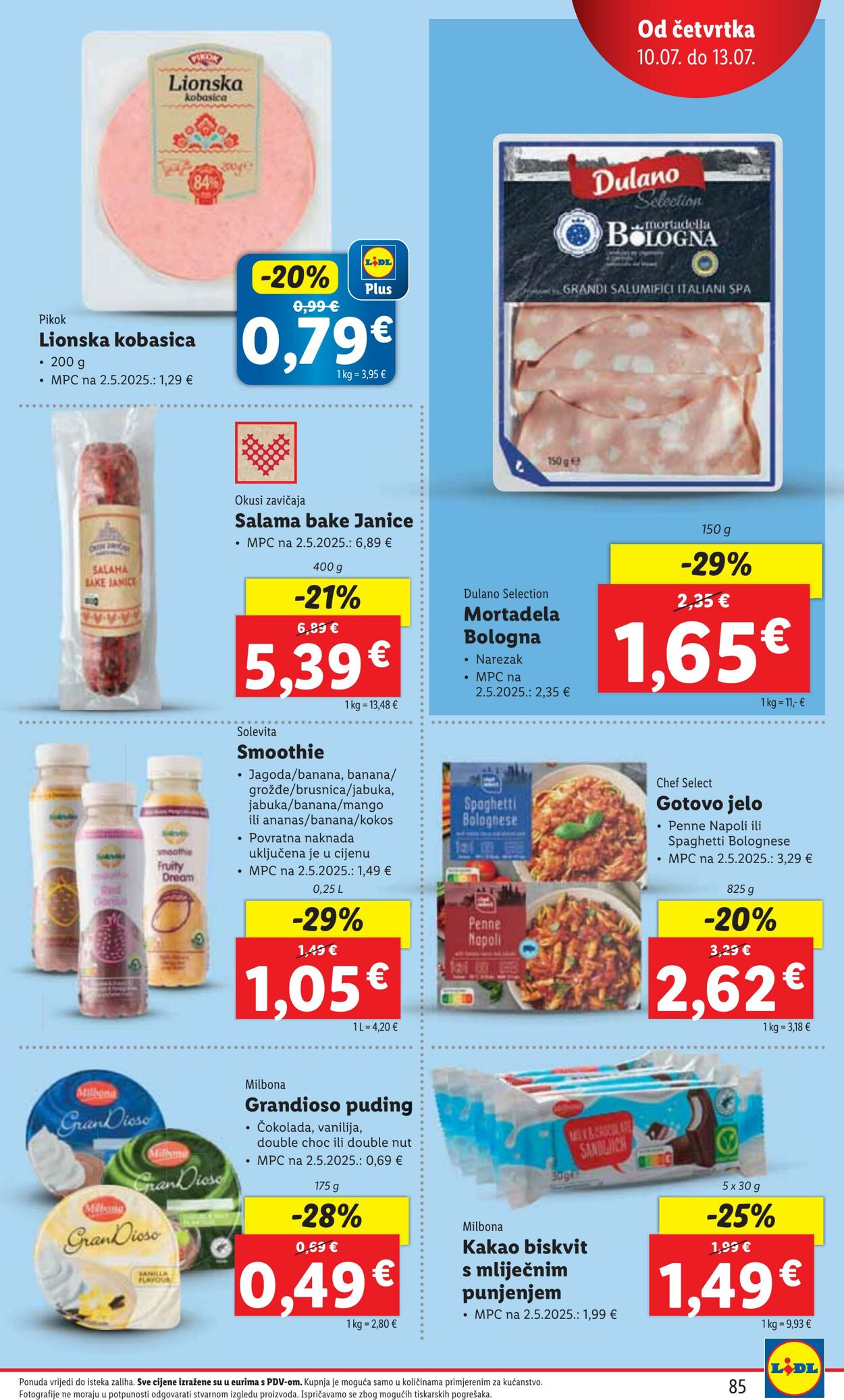 Katalog Lidl 04.07.2025 - 18.07.2025