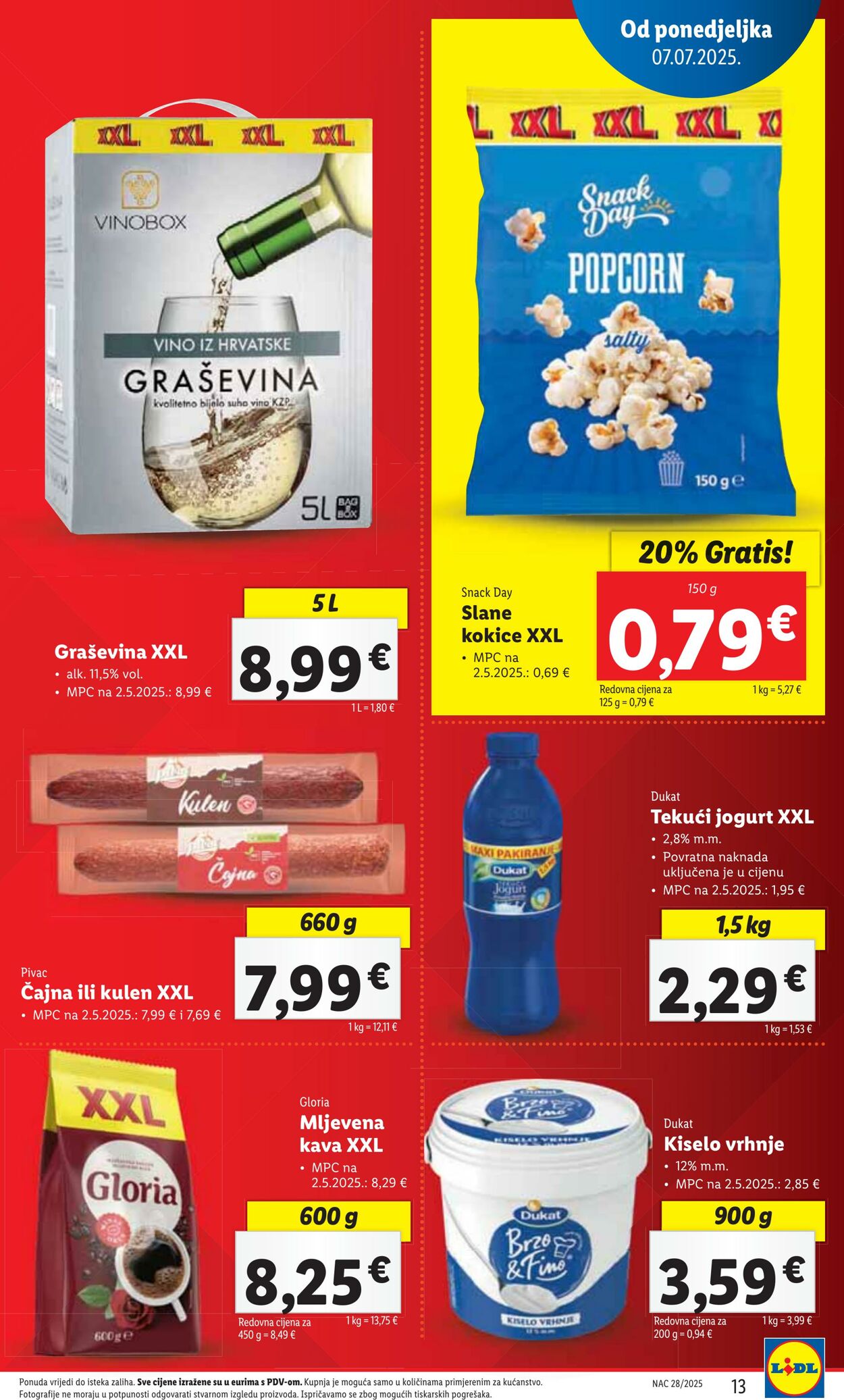 Katalog Lidl 04.07.2025 - 18.07.2025