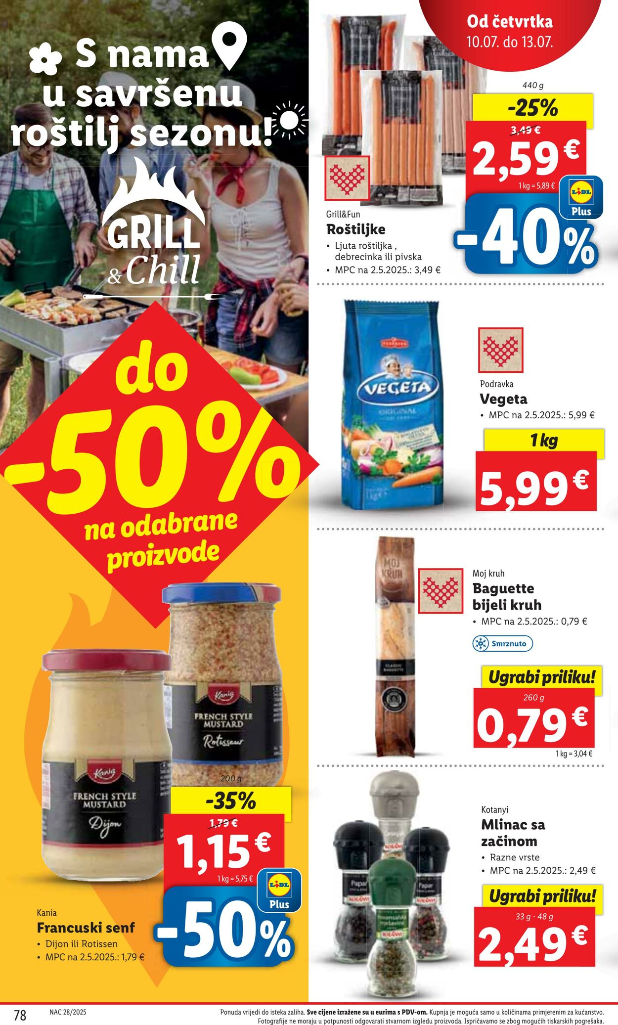 Katalog Lidl 04.07.2025 - 18.07.2025
