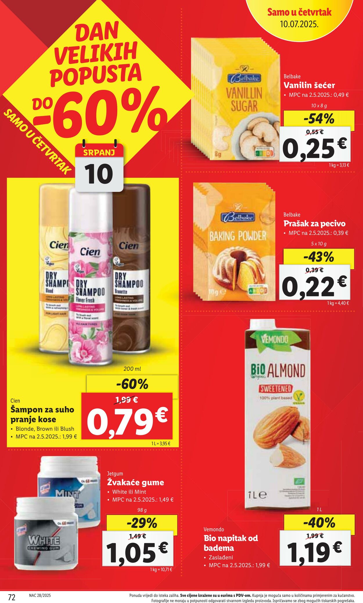 Katalog Lidl 09.07.2025 - 23.07.2025