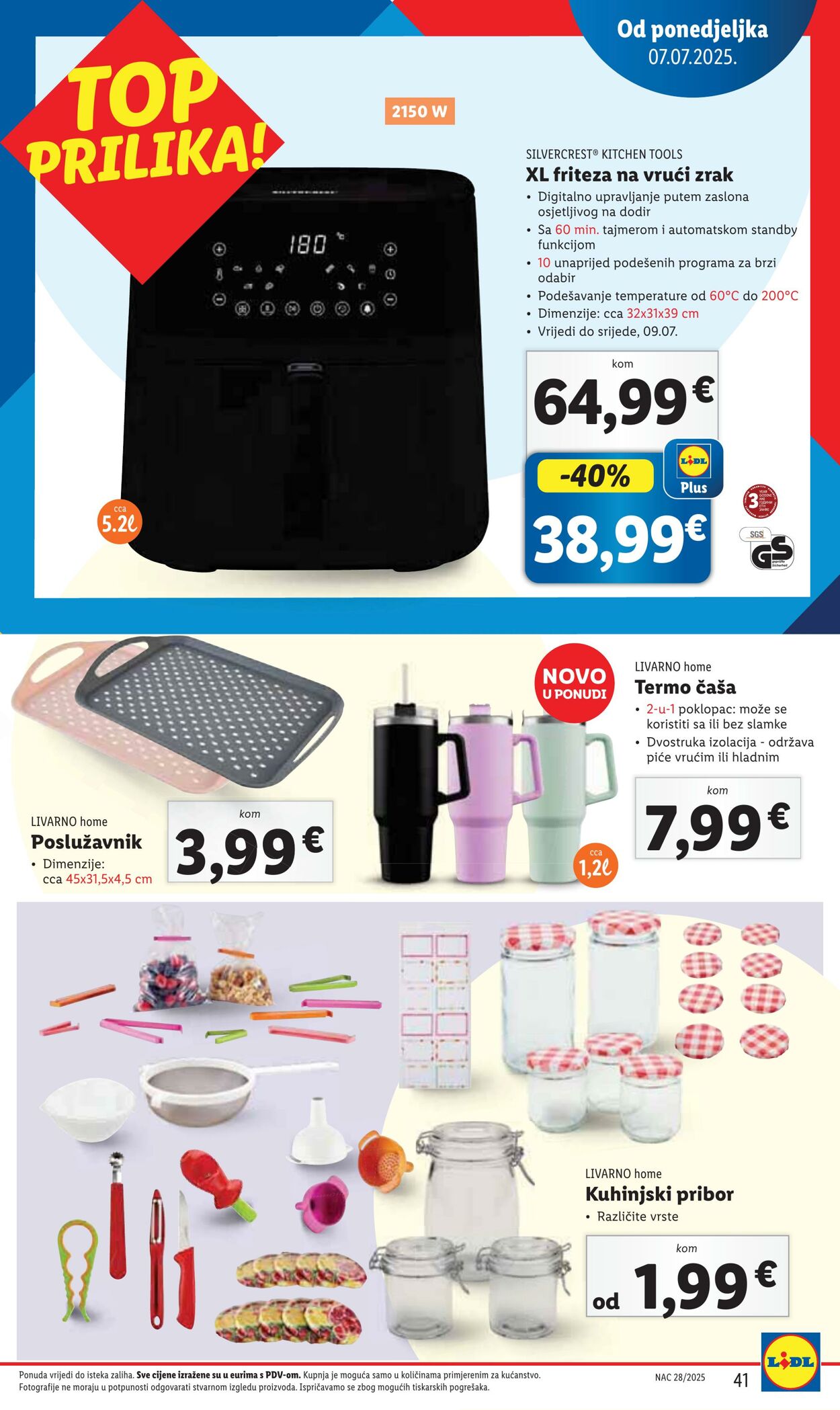 Katalog Lidl 09.07.2025 - 23.07.2025