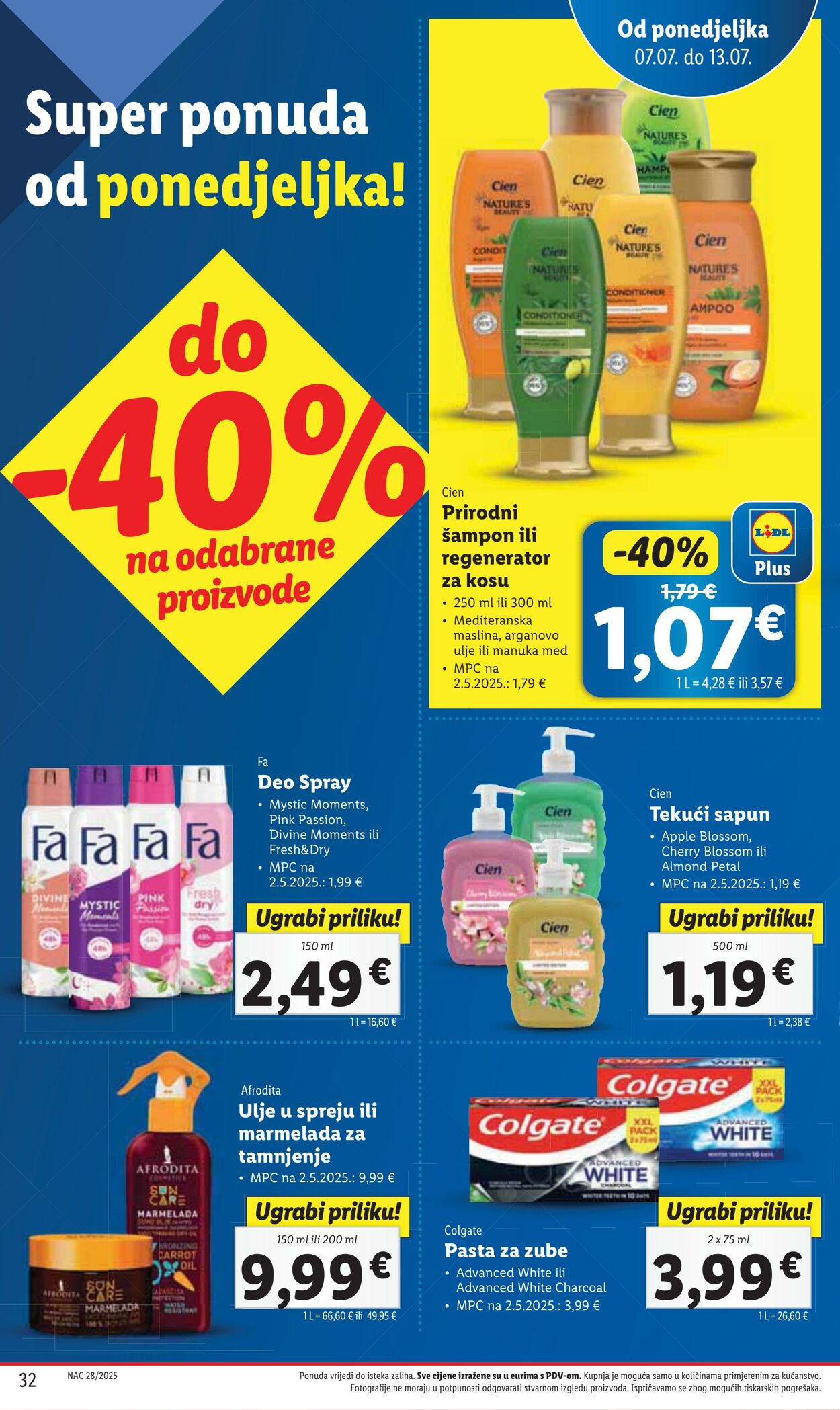 Katalog Lidl 09.07.2025 - 23.07.2025