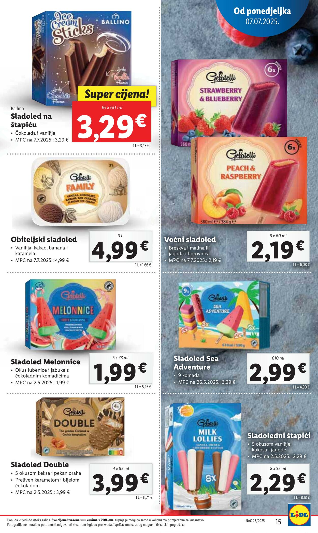 Katalog Lidl 09.07.2025 - 23.07.2025