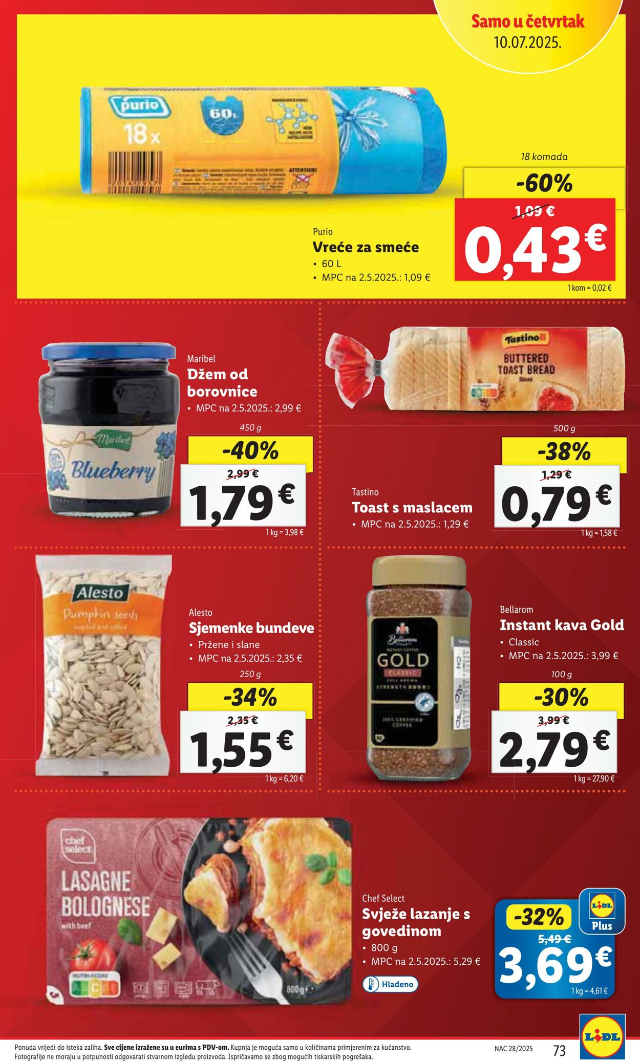 Katalog Lidl 09.07.2025 - 23.07.2025