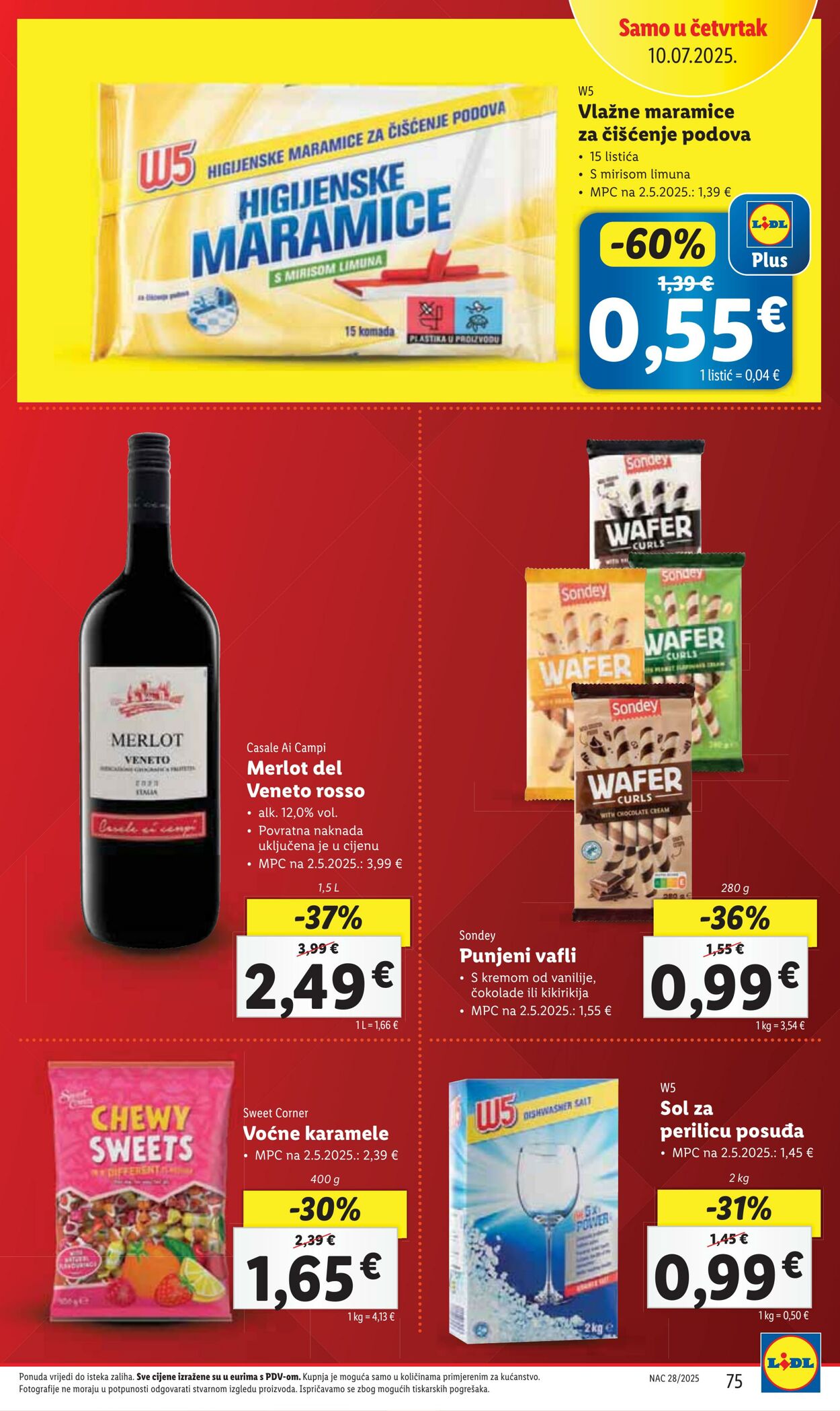 Katalog Lidl 09.07.2025 - 23.07.2025