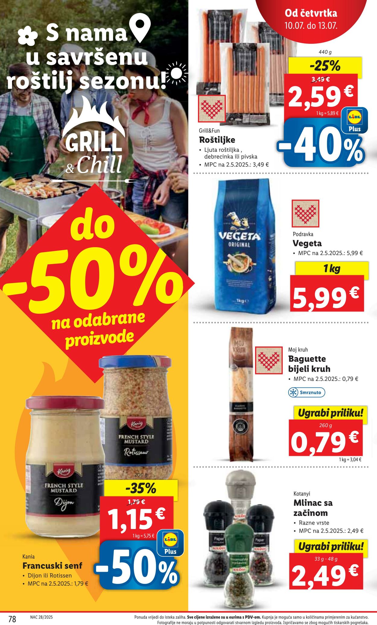 Katalog Lidl 09.07.2025 - 23.07.2025